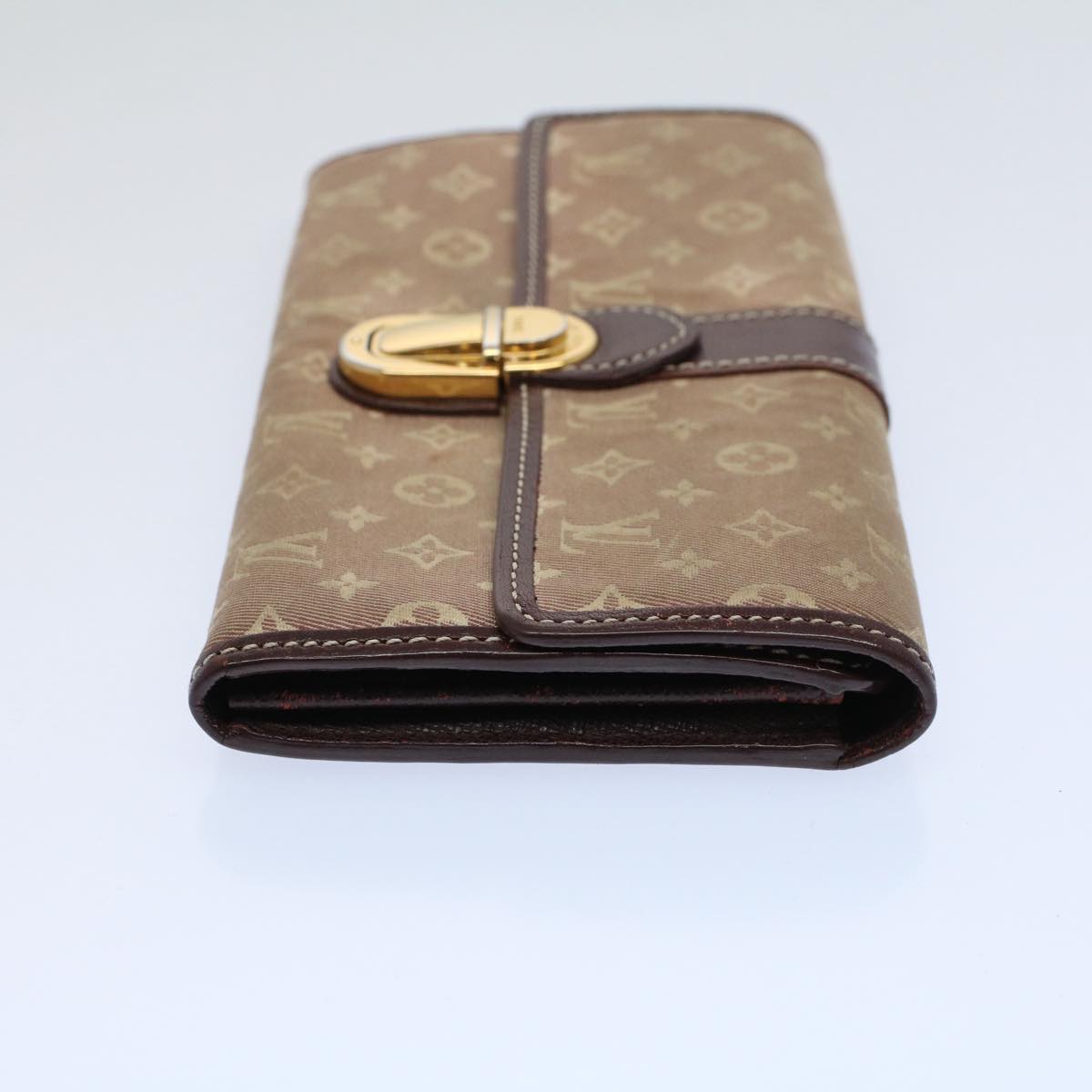 LOUIS VUITTON Monogram Ideal Portefeuille Sarah Long Wallet M63008 Auth bs9886