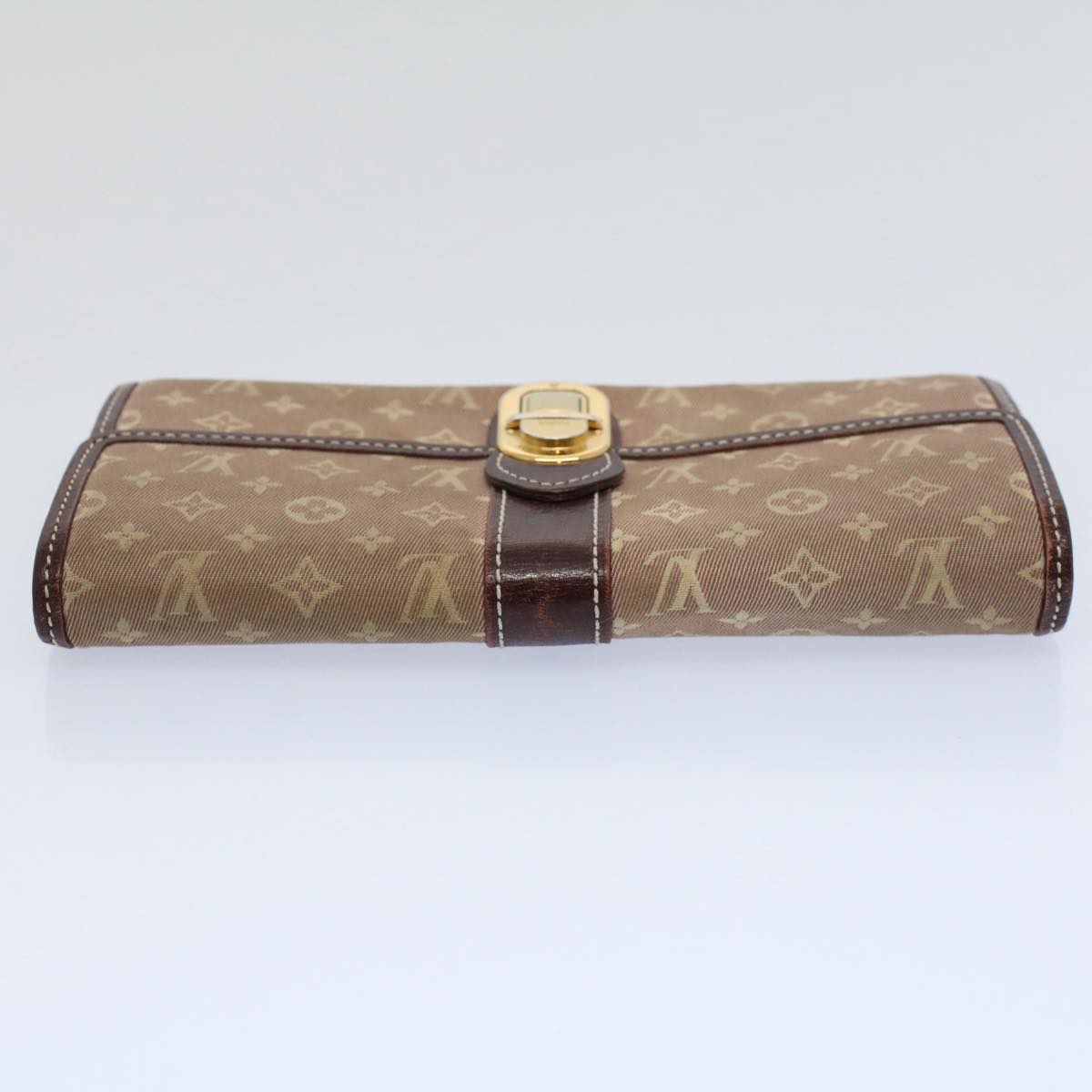 LOUIS VUITTON Monogram Ideal Portefeuille Sarah Long Wallet M63008 Auth bs9886