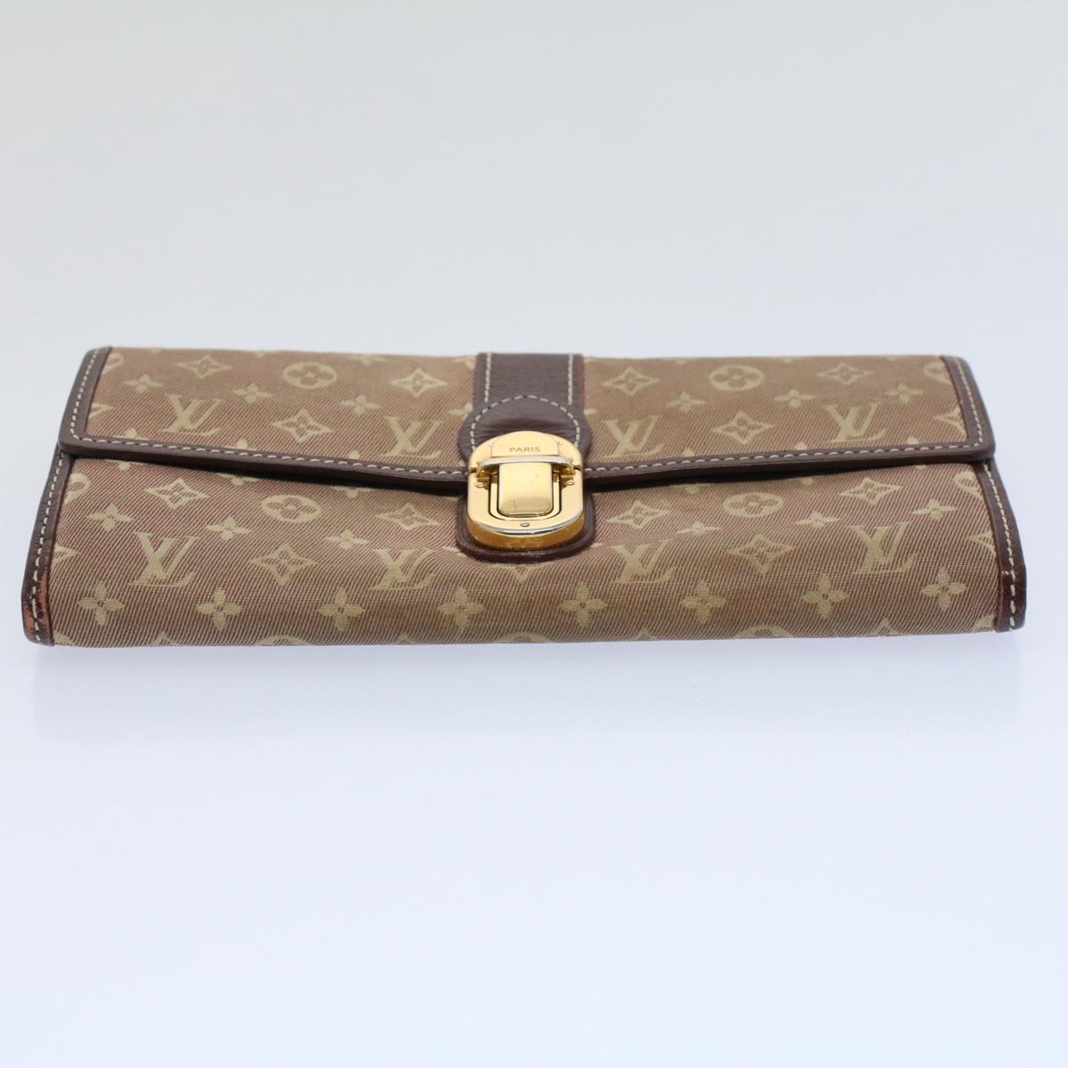 LOUIS VUITTON Monogram Ideal Portefeuille Sarah Long Wallet M63008 Auth bs9886