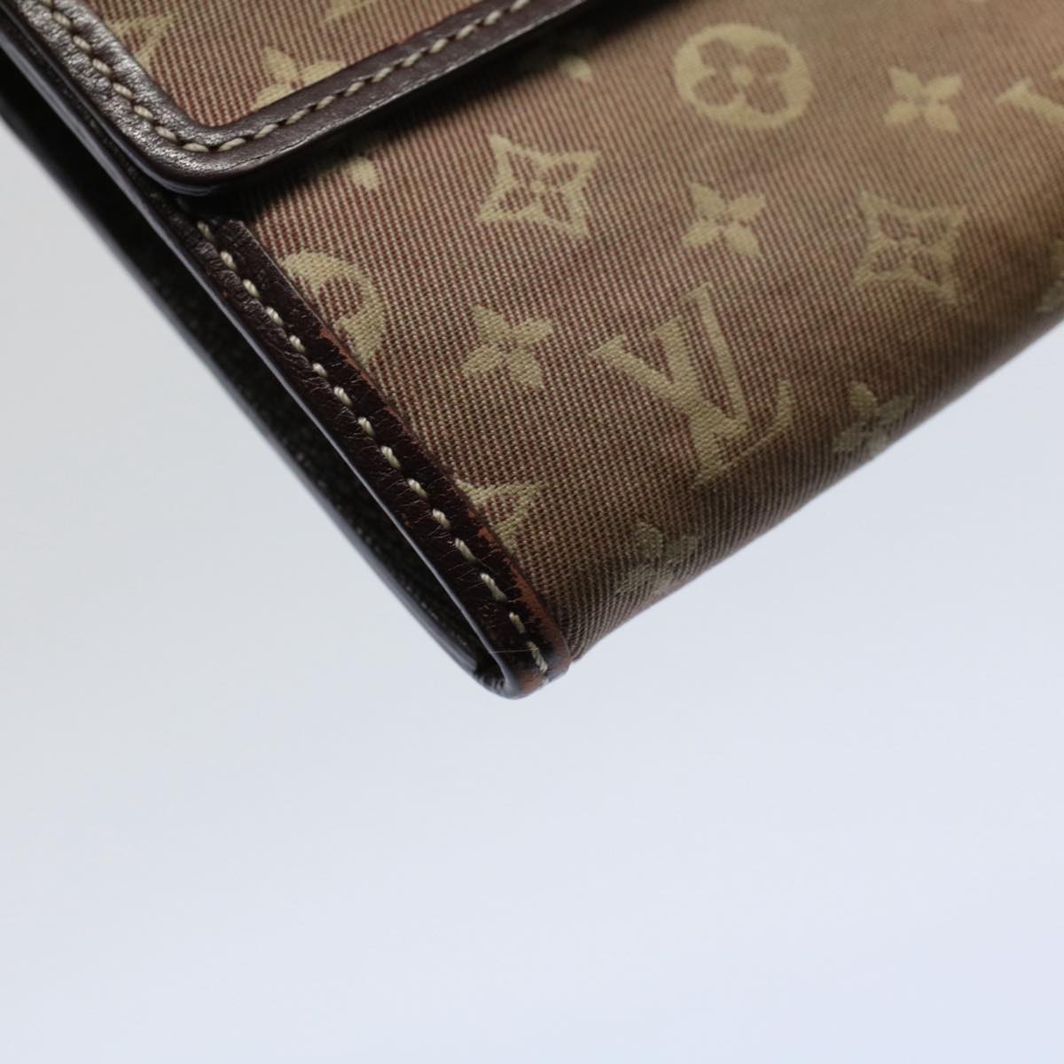 LOUIS VUITTON Monogram Ideal Portefeuille Sarah Long Wallet M63008 Auth bs9886