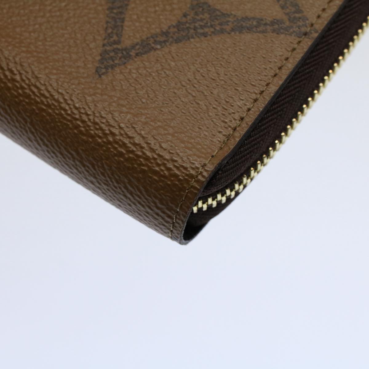 LOUIS VUITTON Monogram Giant Reverse Zippy Long Wallet M69353 LV Auth bs9966