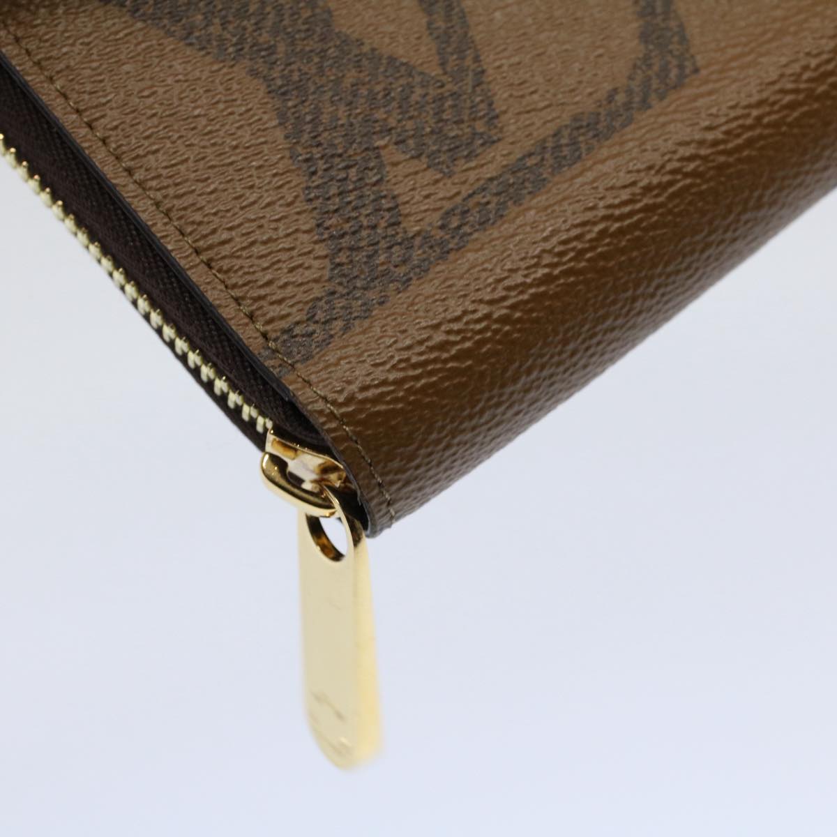 LOUIS VUITTON Monogram Giant Reverse Zippy Long Wallet M69353 LV Auth bs9966