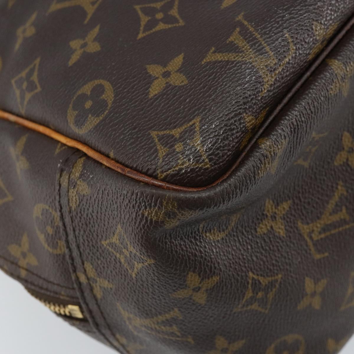 LOUIS VUITTON Monogram Deauville Hand Bag M47270 LV Auth BSZ003