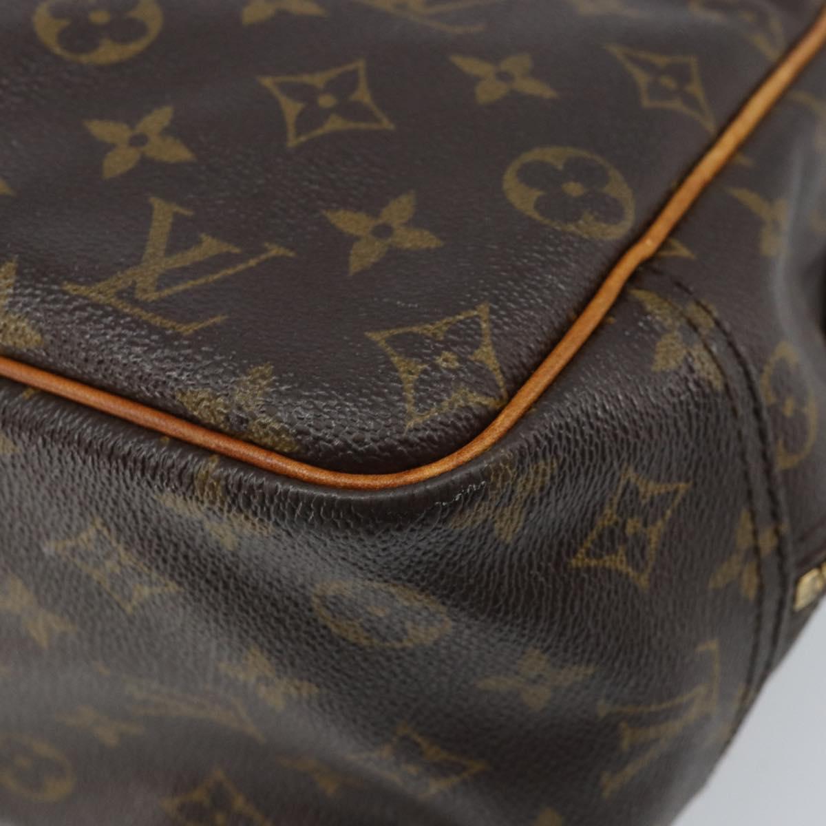 LOUIS VUITTON Monogram Deauville Hand Bag M47270 LV Auth BSZ003