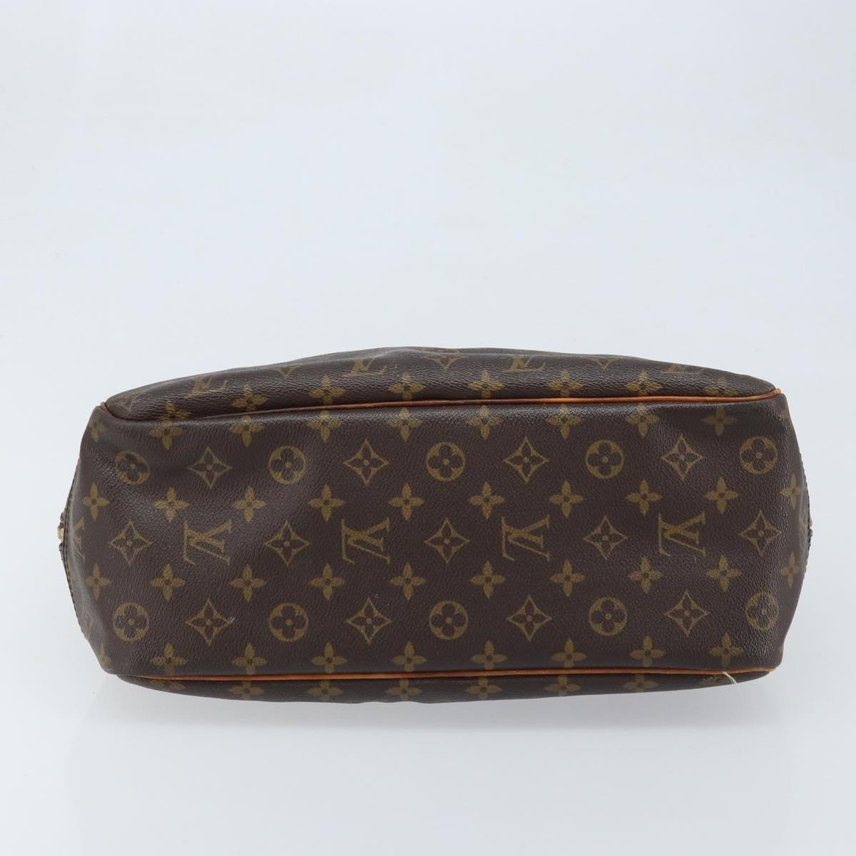 LOUIS VUITTON Monogram Deauville Hand Bag M47270 LV Auth BSZ003