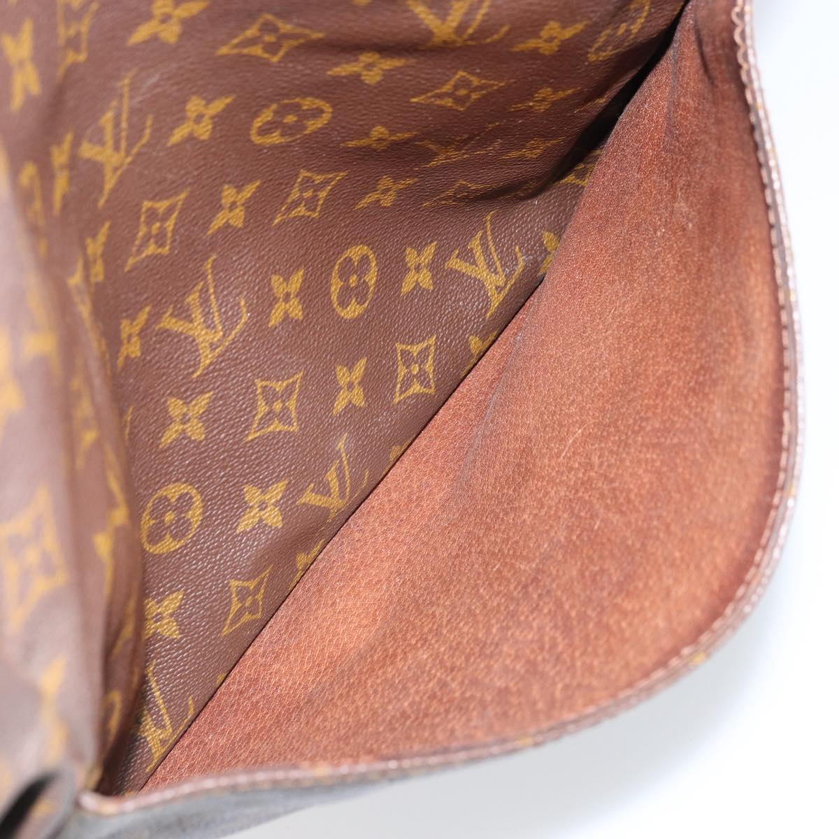 LOUIS VUITTON Monogram Marceau Shoulder Bag M40264 LV Auth BSZ017