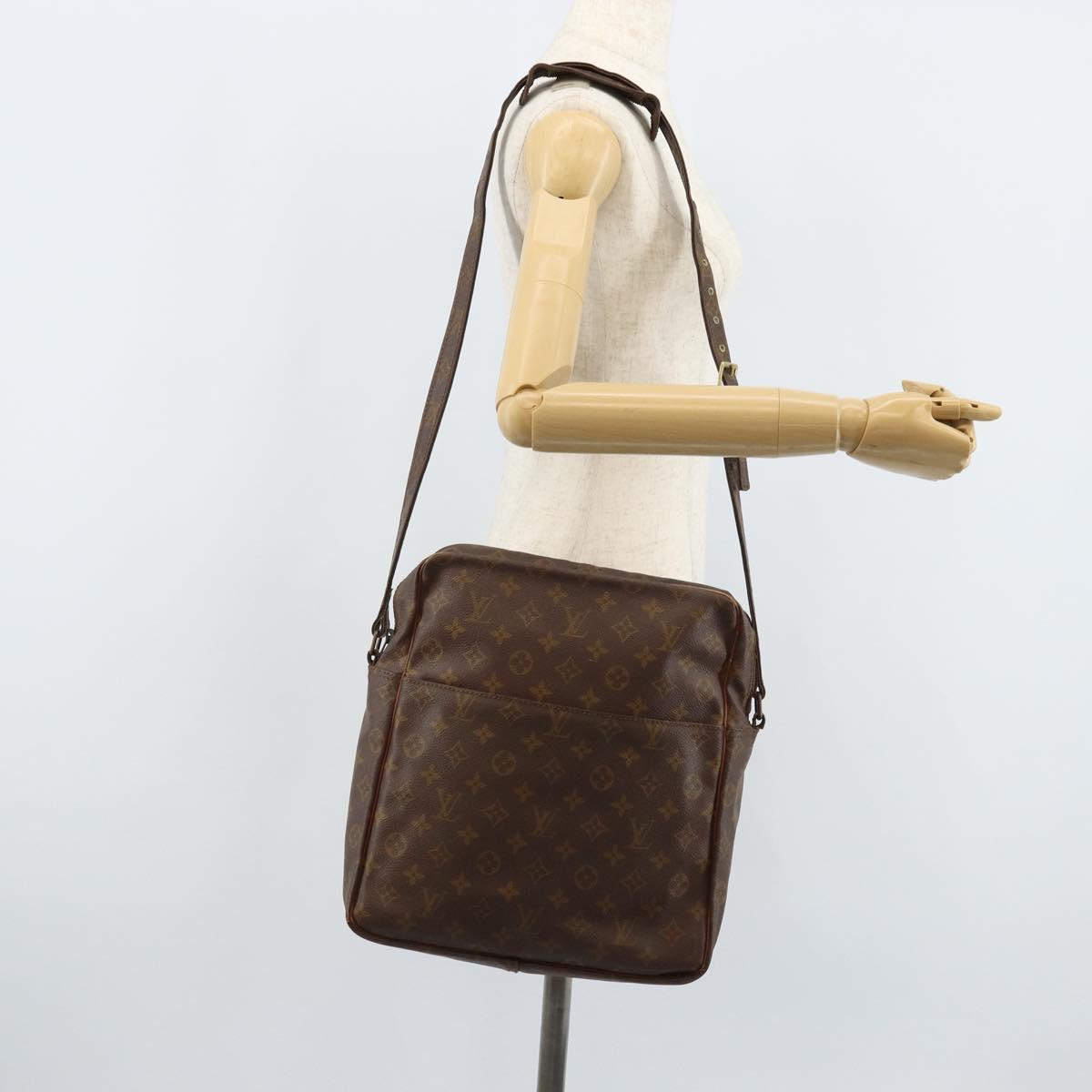 LOUIS VUITTON Monogram Marceau Shoulder Bag M40264 LV Auth BSZ017