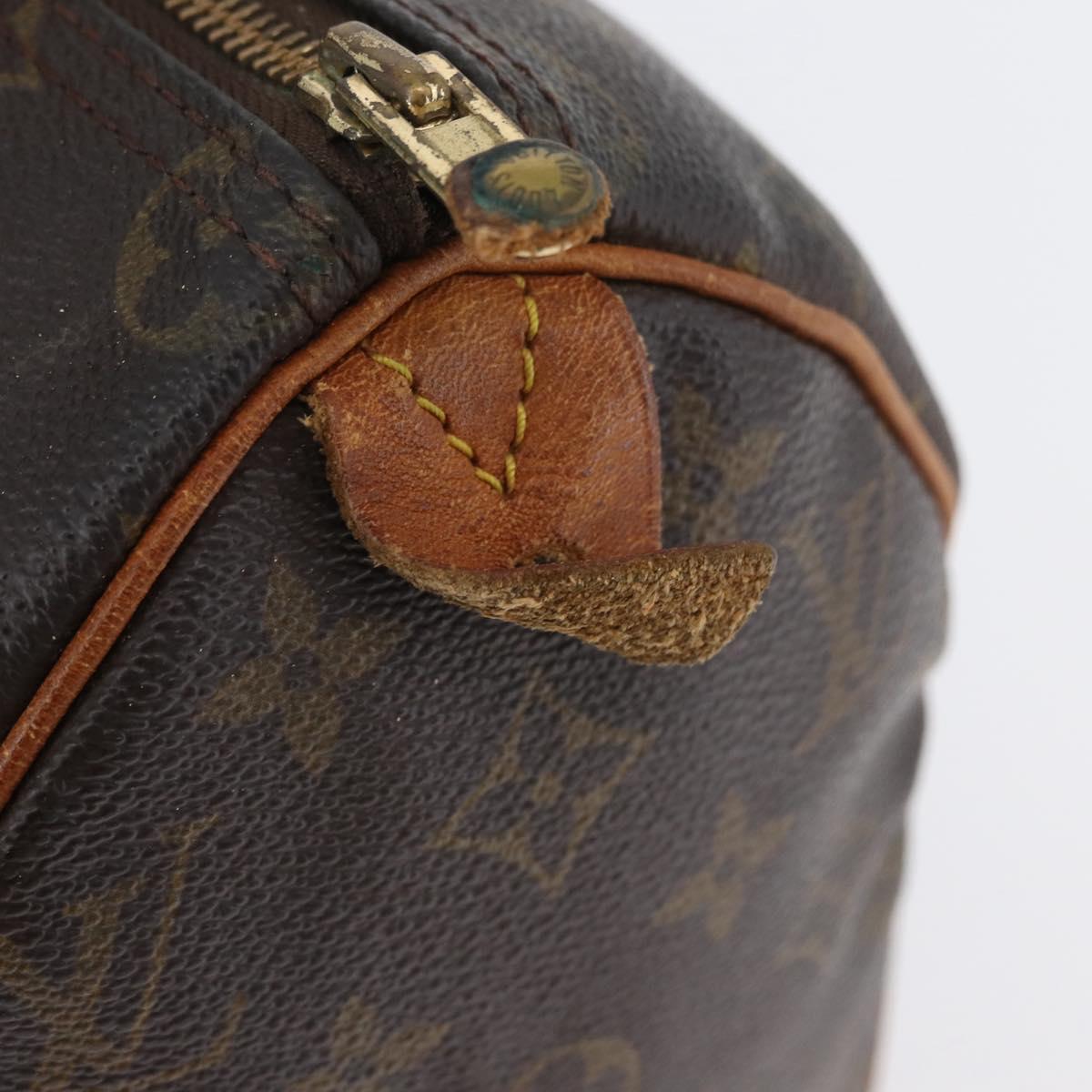 LOUIS VUITTON Monogram Speedy 25 Hand Bag M41528 LV Auth BSZ041