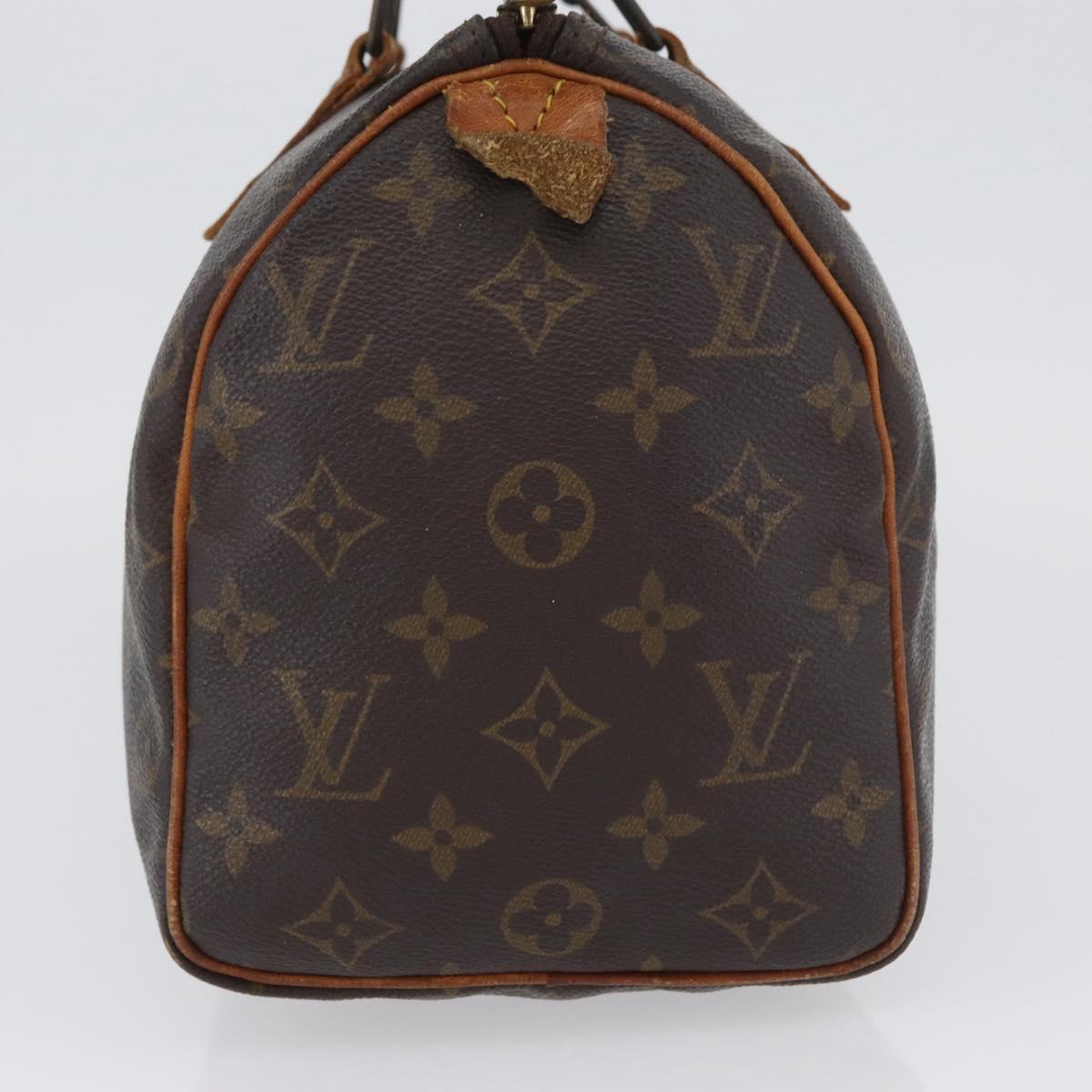 LOUIS VUITTON Monogram Speedy 25 Hand Bag M41528 LV Auth BSZ041