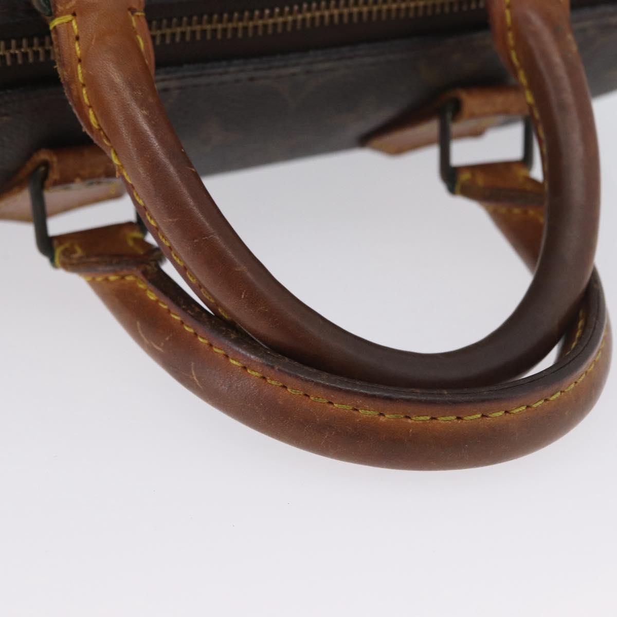 LOUIS VUITTON Monogram Speedy 25 Hand Bag M41528 LV Auth BSZ041