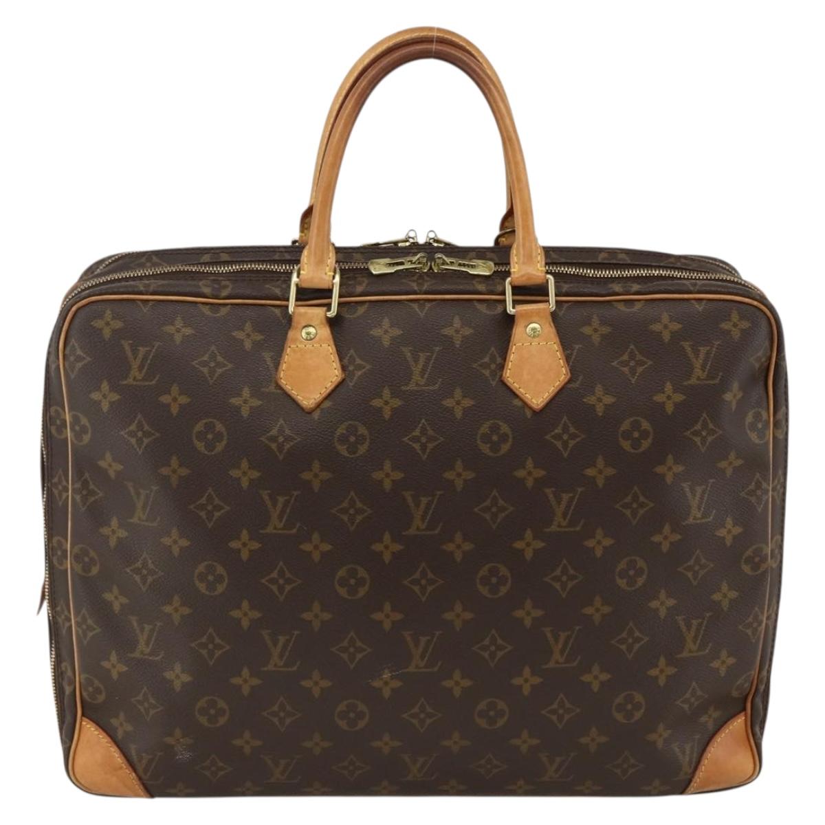 LOUIS VUITTON Porte Documents Voyage 2 Compartments Briefcase M53362 Auth BSZ043