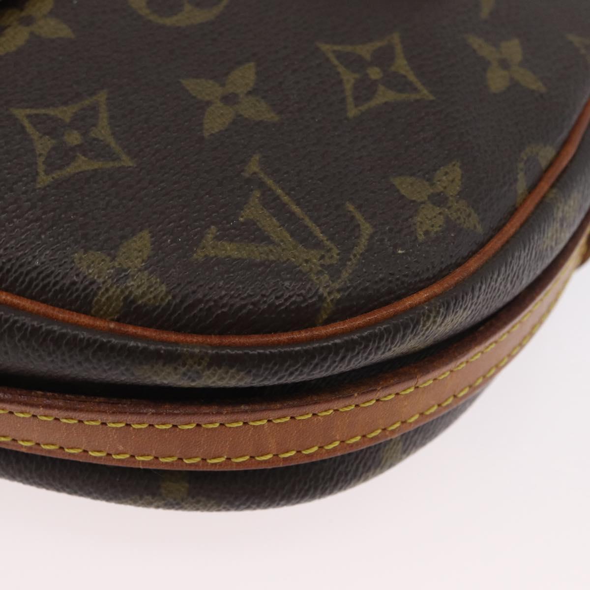 LOUIS VUITTON Monogram Jeune Fille PM Shoulder Bag M51227 LV Auth BSZ058
