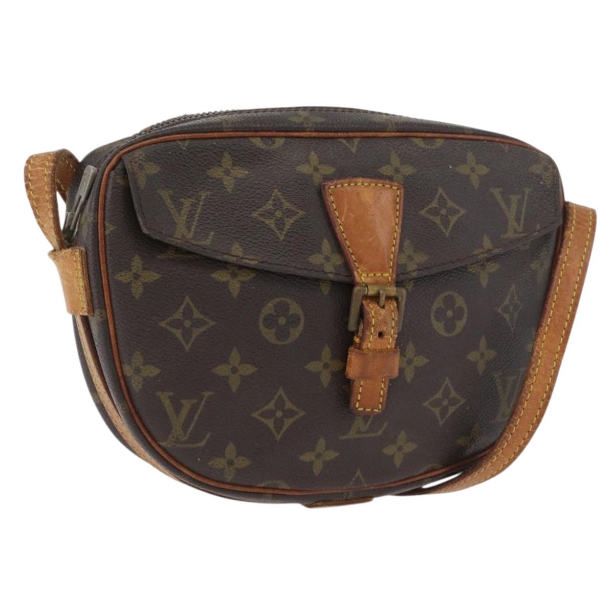 LOUIS VUITTON Monogram Jeune Fille PM Shoulder Bag M51227 LV Auth BSZ058