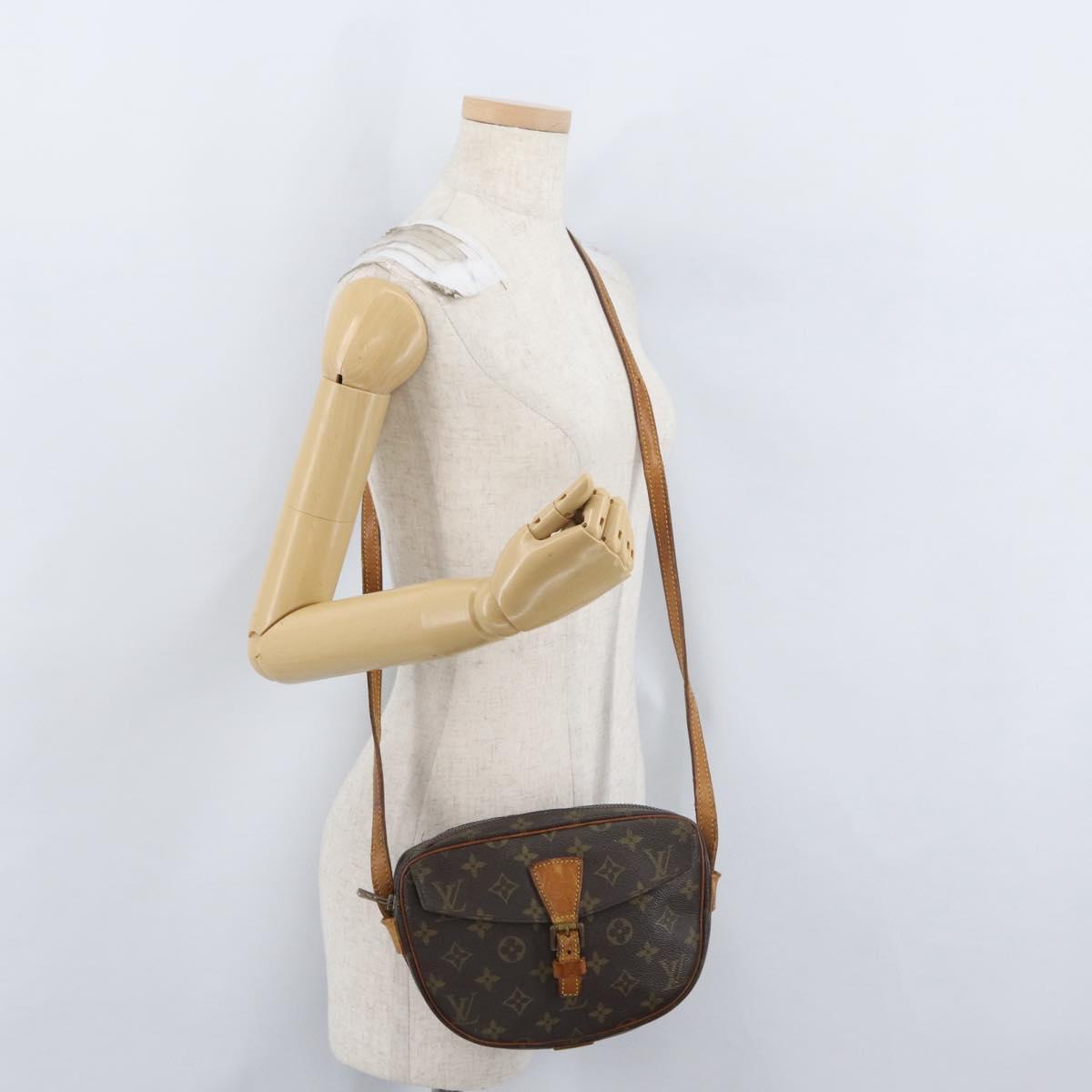 LOUIS VUITTON Monogram Jeune Fille PM Shoulder Bag M51227 LV Auth BSZ058