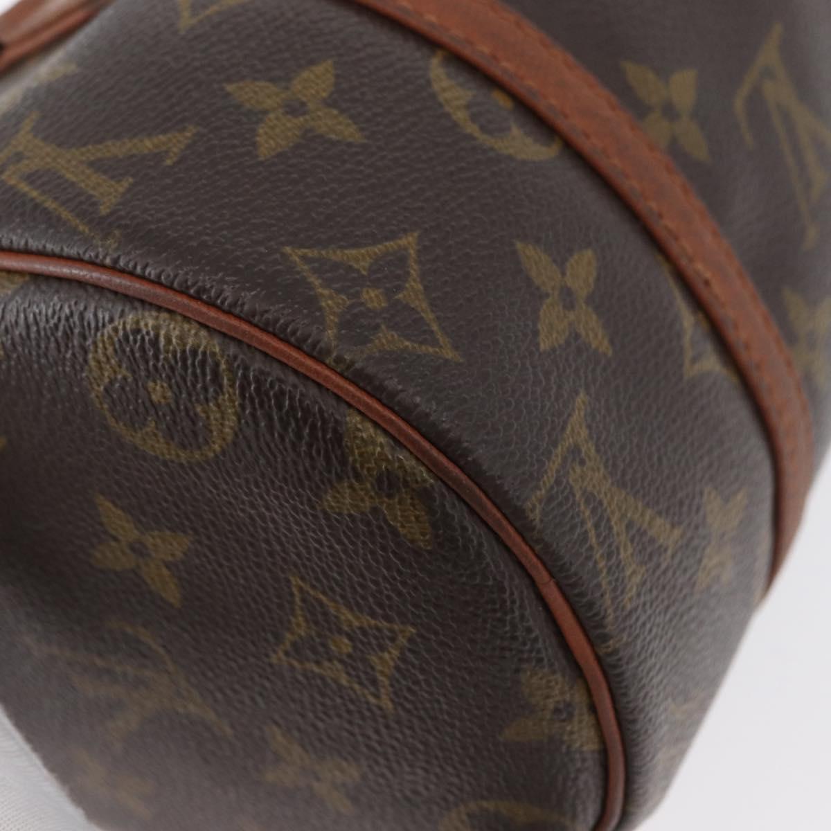 LOUIS VUITTON Monogram Papillon 26 Hand Bag M51386 LV Auth BSZ062
