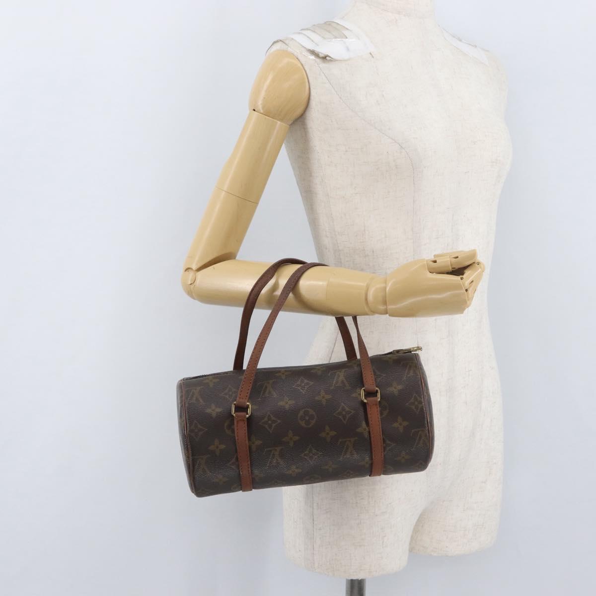 LOUIS VUITTON Monogram Papillon 26 Hand Bag M51386 LV Auth BSZ062