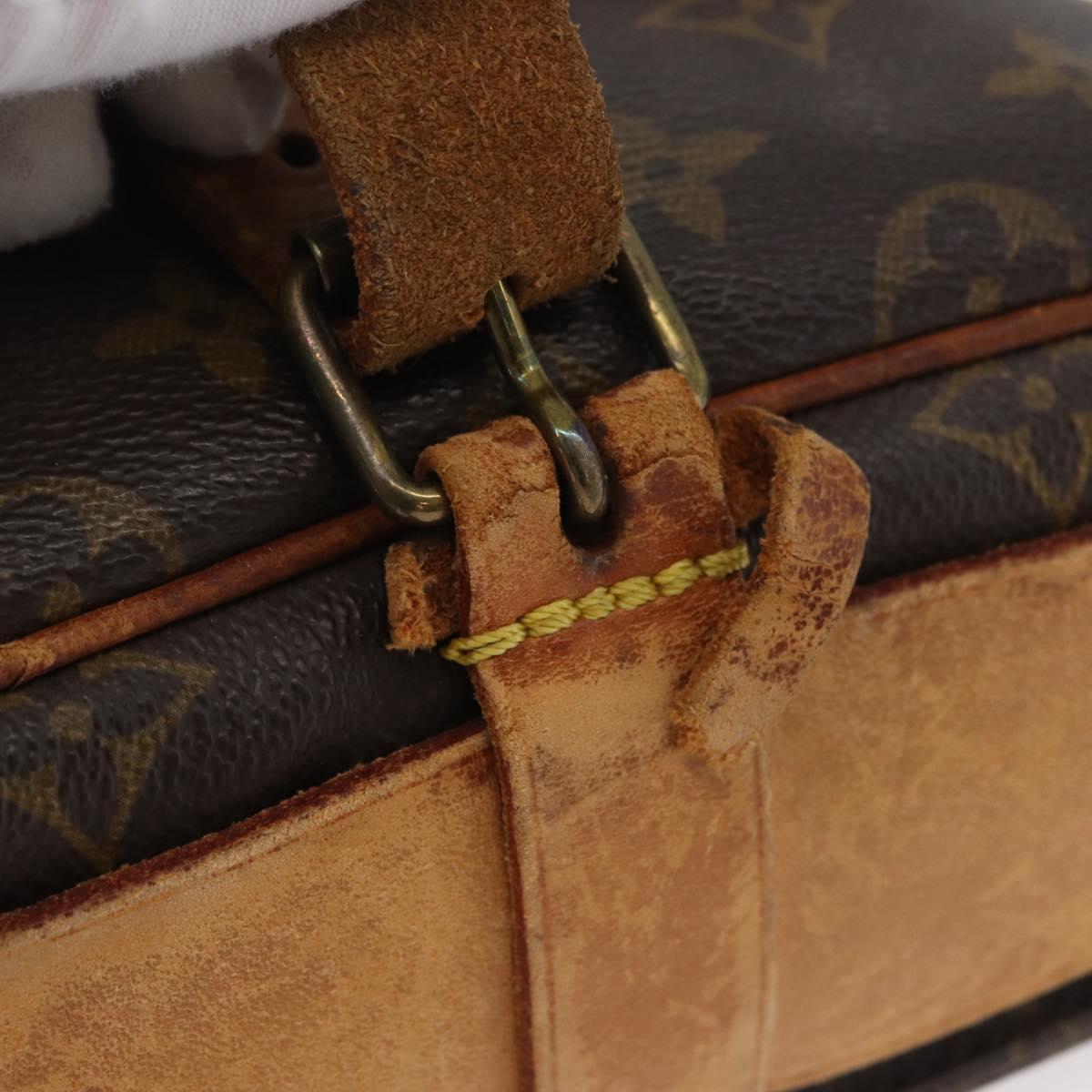 LOUIS VUITTON Monogram Cartouchiere MM Shoulder Bag M51253 LV Auth BSZ063