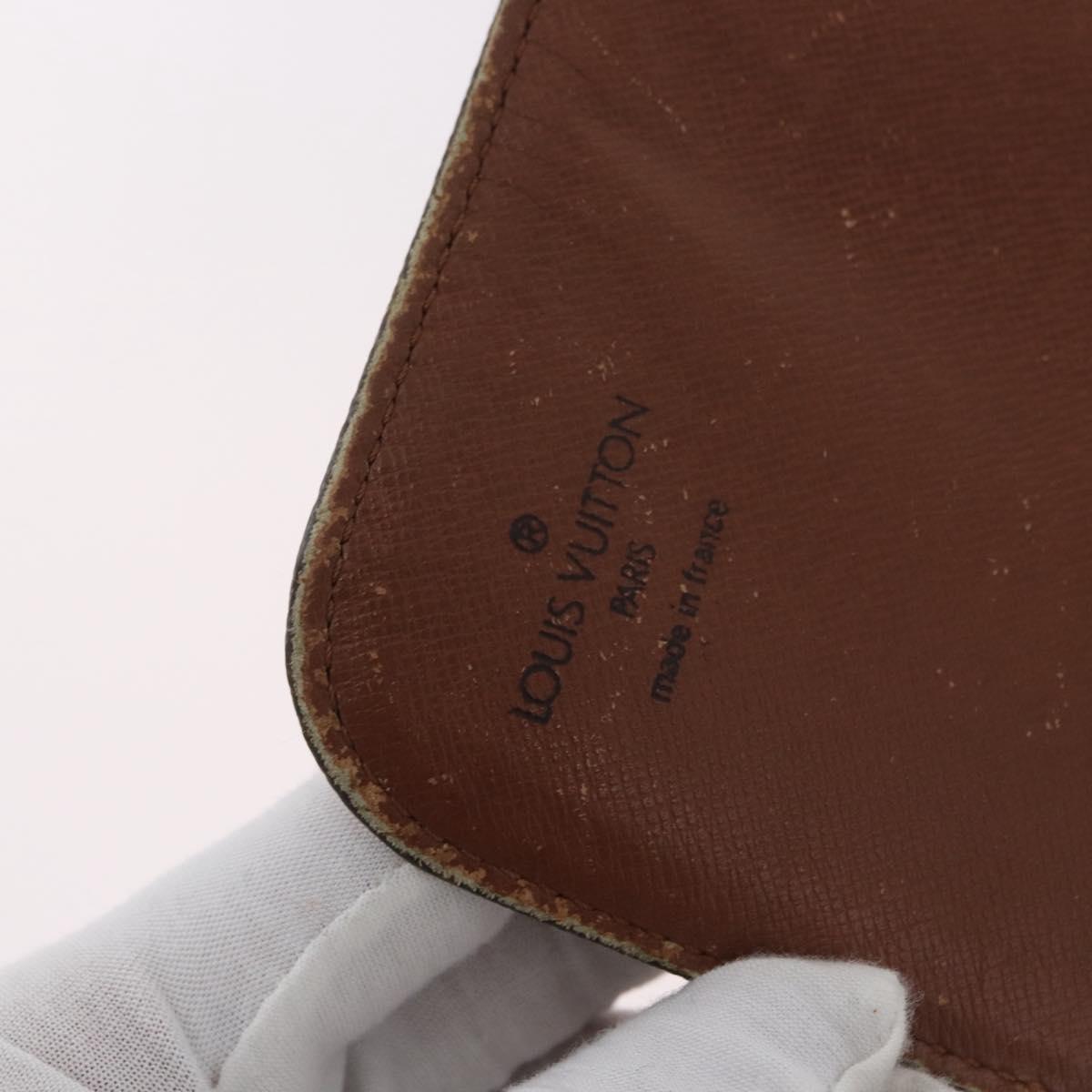 LOUIS VUITTON Monogram Cartouchiere MM Shoulder Bag M51253 LV Auth BSZ063