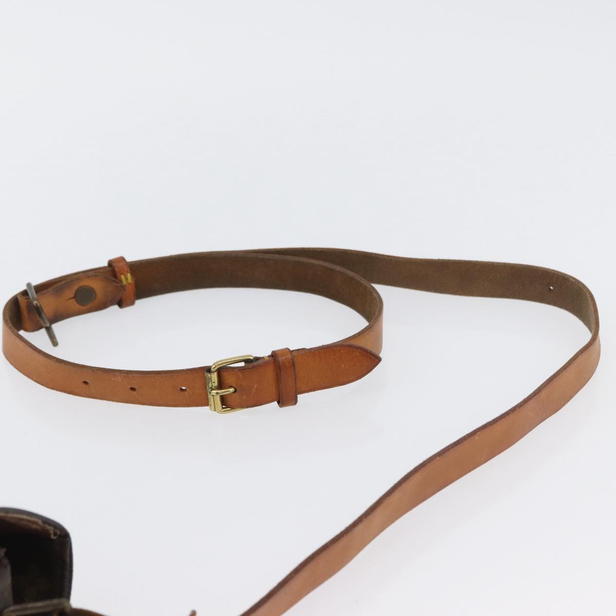 LOUIS VUITTON Monogram Cartouchiere MM Shoulder Bag M51253 LV Auth BSZ063