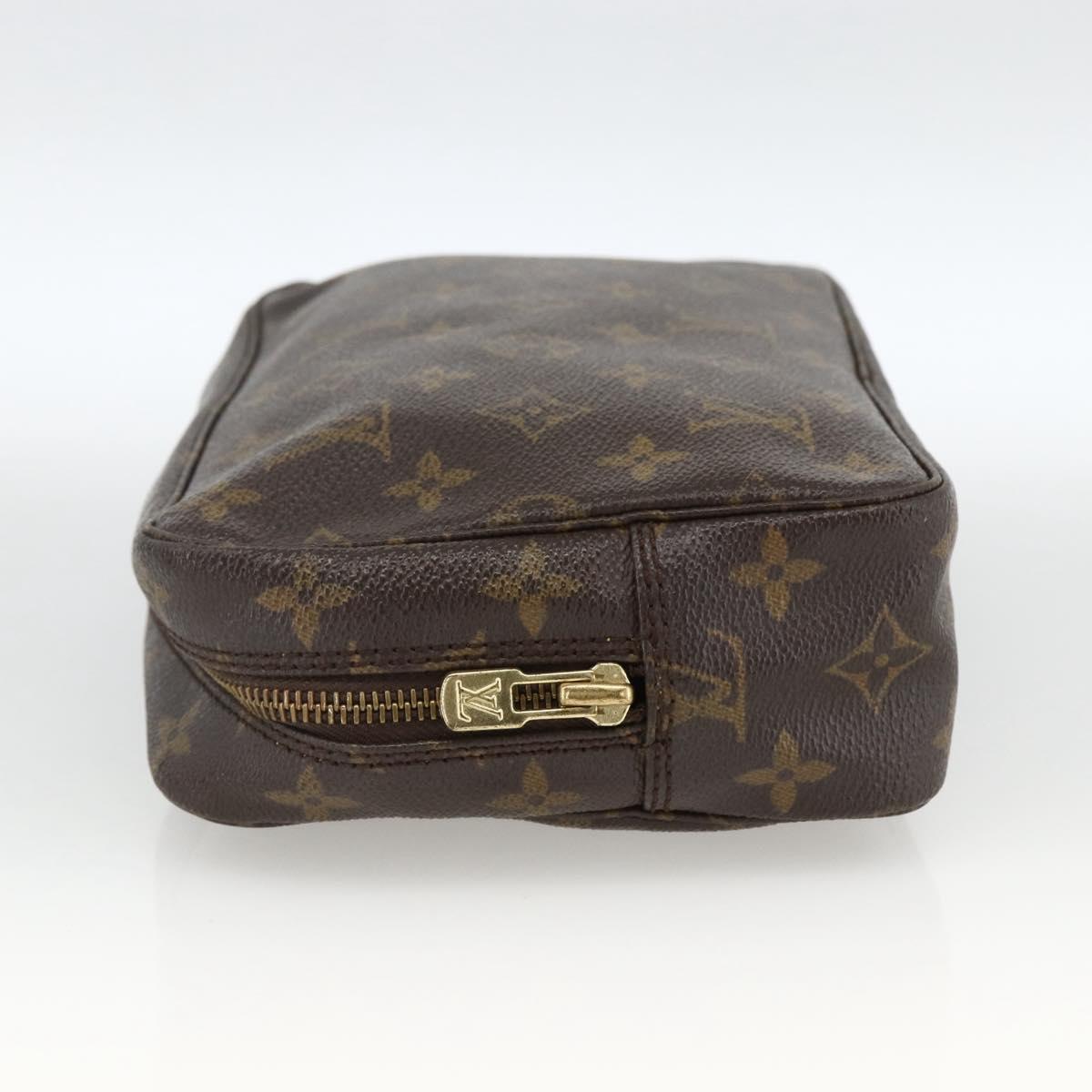 LOUIS VUITTON Monogram Trousse Toilette 23 Clutch Bag M47524 LV Auth BSZ064