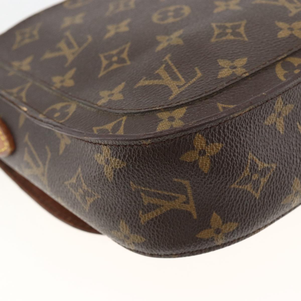 LOUIS VUITTON Monogram Saint Cloud GM Shoulder Bag M51242 LV Auth BSZ065
