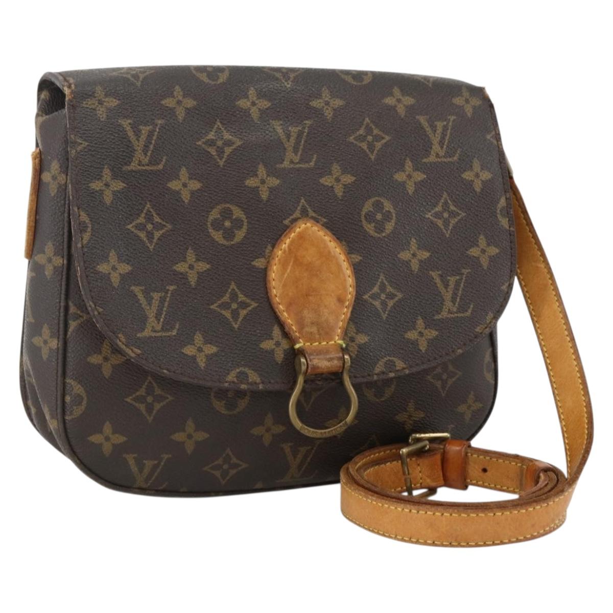 LOUIS VUITTON Monogram Saint Cloud GM Shoulder Bag M51242 LV Auth BSZ065