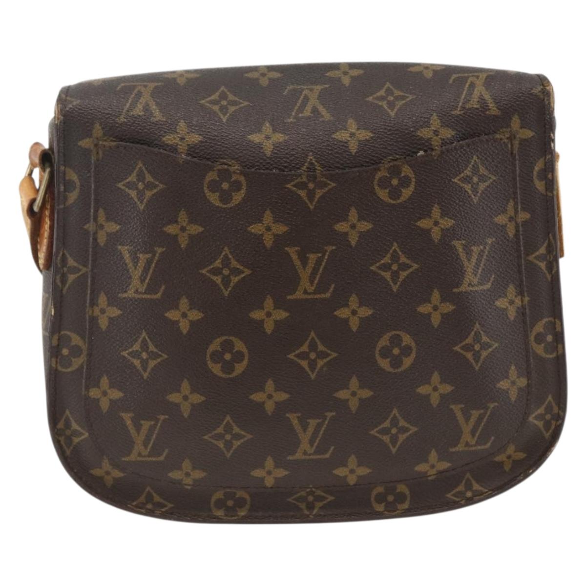 LOUIS VUITTON Monogram Saint Cloud GM Shoulder Bag M51242 LV Auth BSZ065