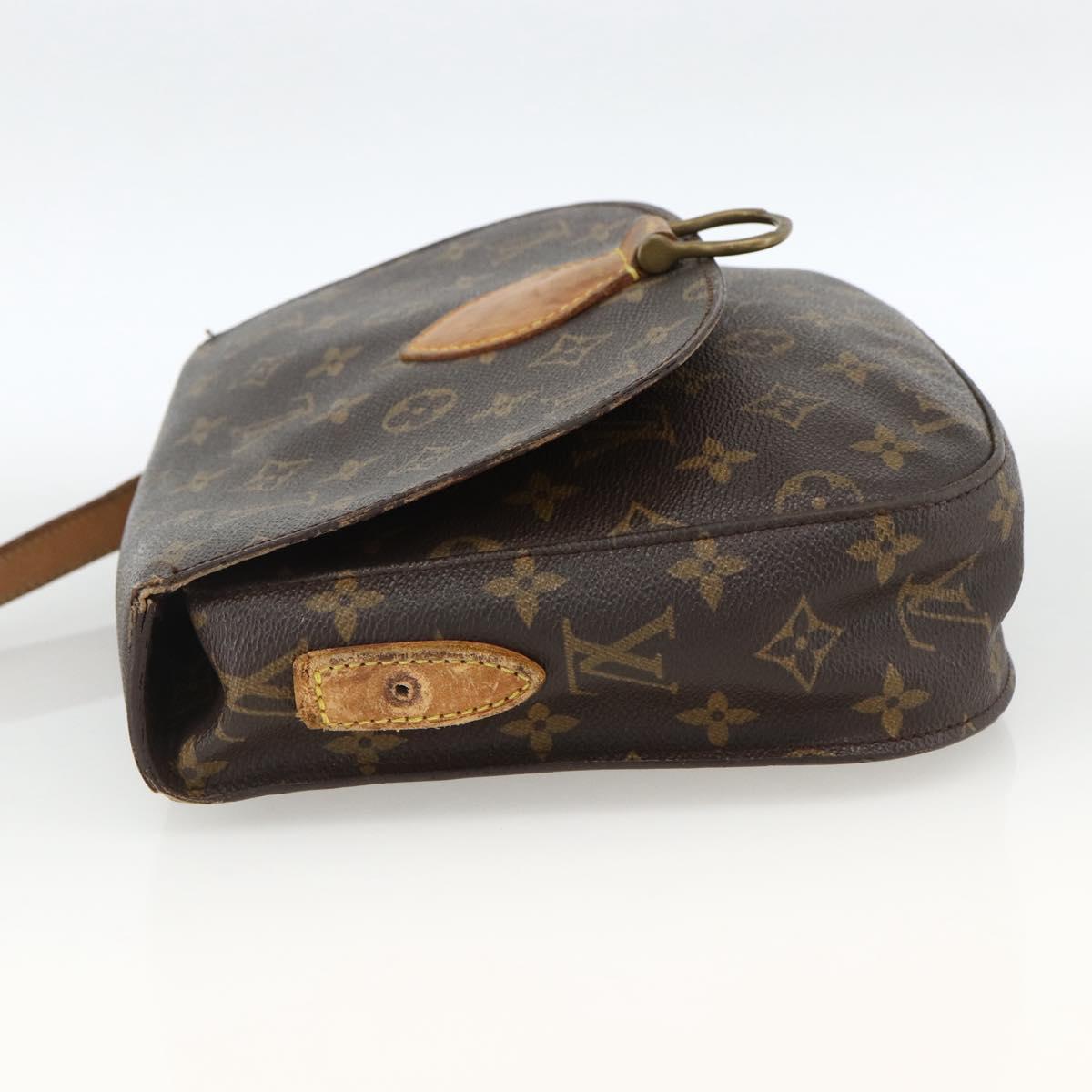 LOUIS VUITTON Monogram Saint Cloud GM Shoulder Bag M51242 LV Auth BSZ065