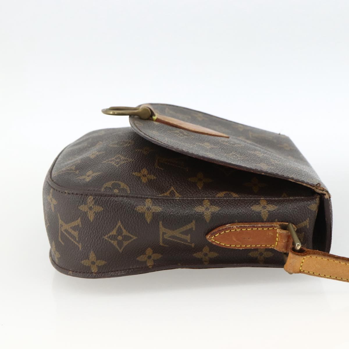 LOUIS VUITTON Monogram Saint Cloud GM Shoulder Bag M51242 LV Auth BSZ065