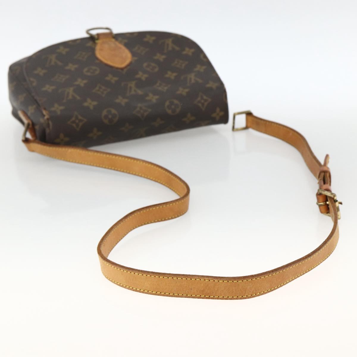 LOUIS VUITTON Monogram Saint Cloud GM Shoulder Bag M51242 LV Auth BSZ065