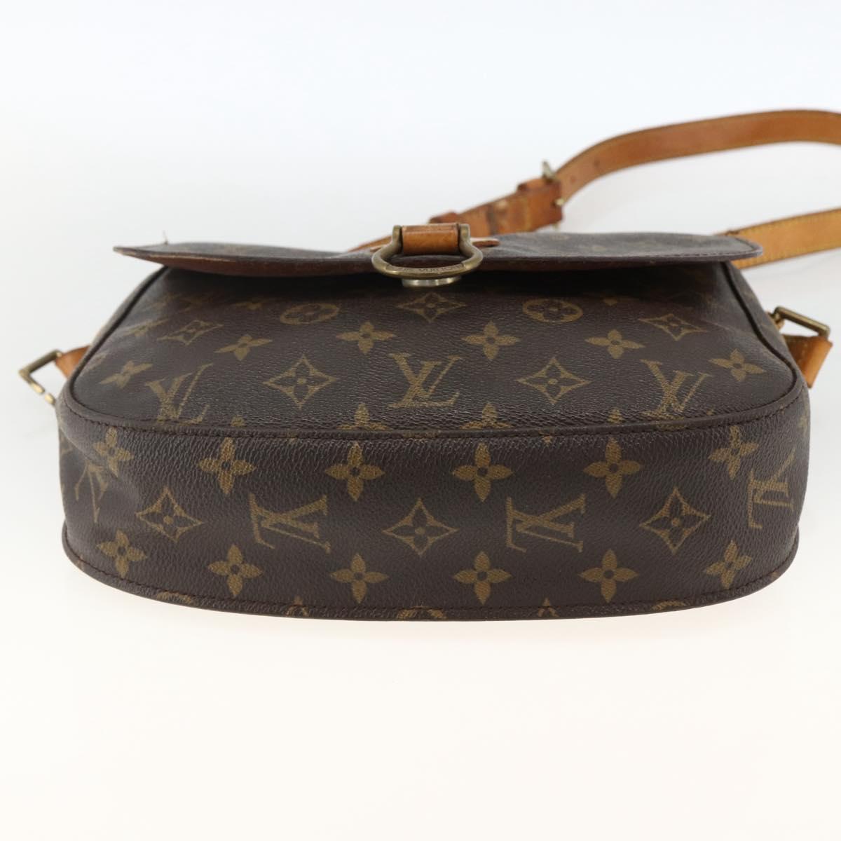 LOUIS VUITTON Monogram Saint Cloud GM Shoulder Bag M51242 LV Auth BSZ065