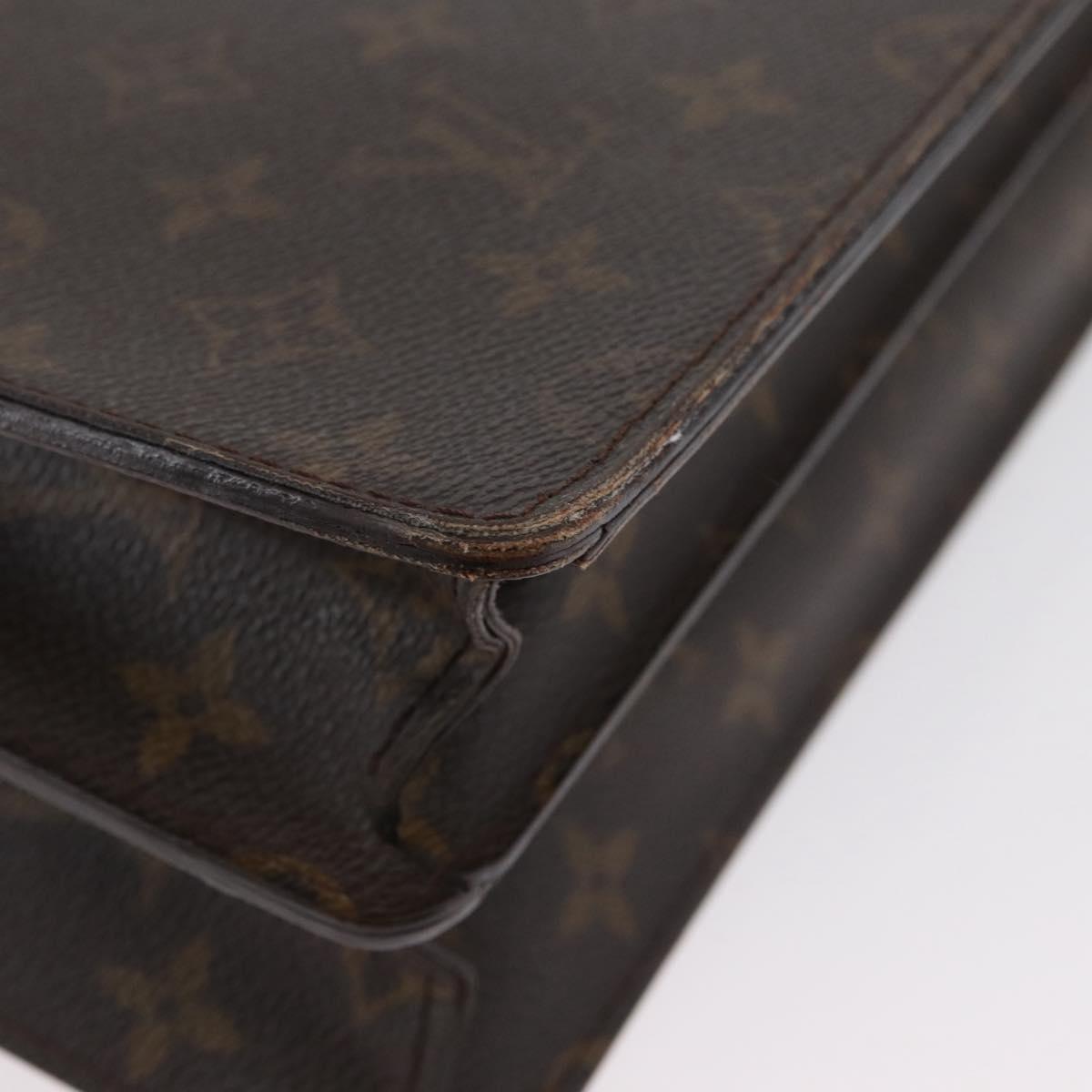 LOUIS VUITTON Monogram Serviette Conseiller Briefcase M53331 LV Auth BSZ073