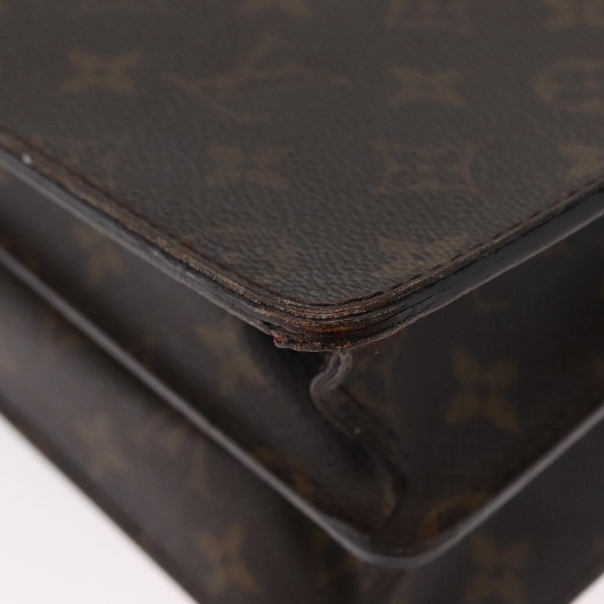 LOUIS VUITTON Monogram Serviette Conseiller Briefcase M53331 LV Auth BSZ073