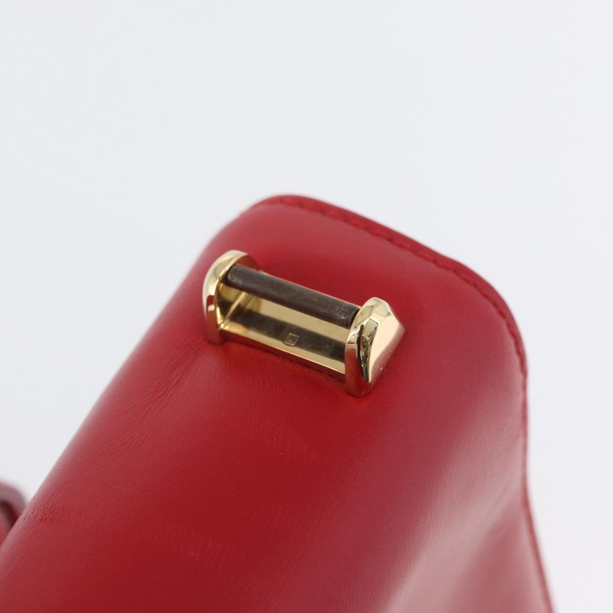 LOUIS VUITTON Opera line Delph Shoulder Bag Red M63937 LV Auth BSZ075
