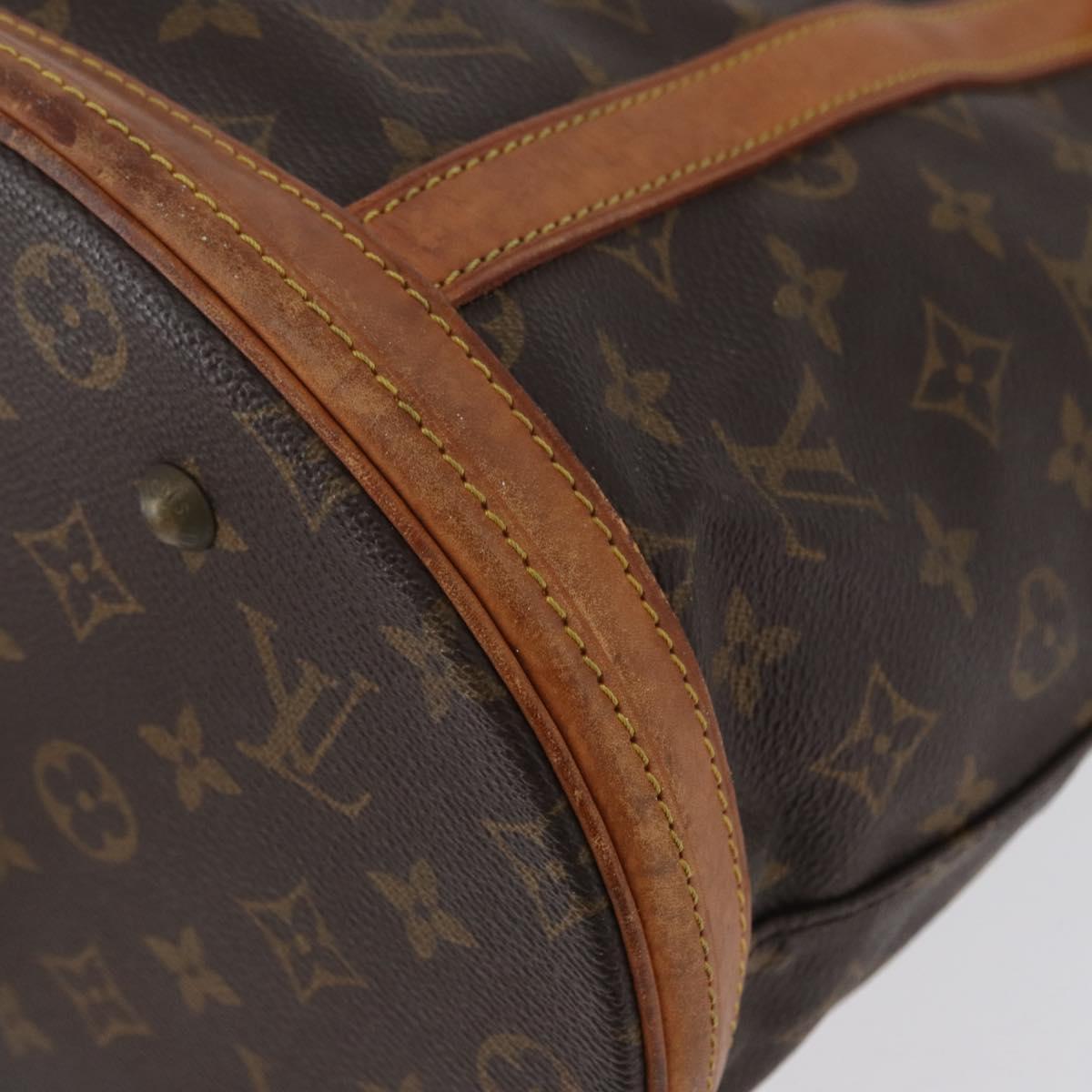 LOUIS VUITTON Monogram Bucket GM Shoulder Bag M42236 LV Auth BSZ084