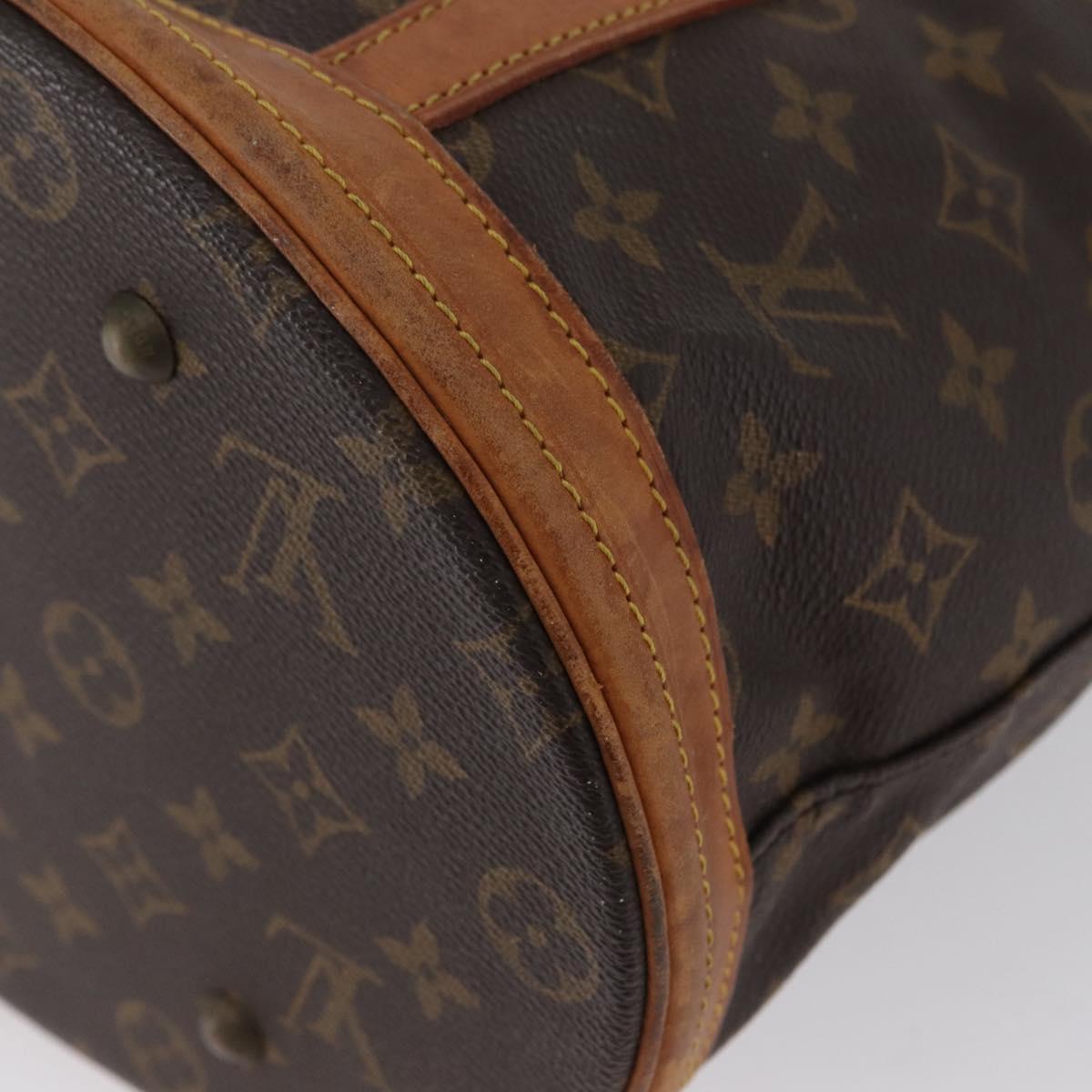 LOUIS VUITTON Monogram Bucket GM Shoulder Bag M42236 LV Auth BSZ084