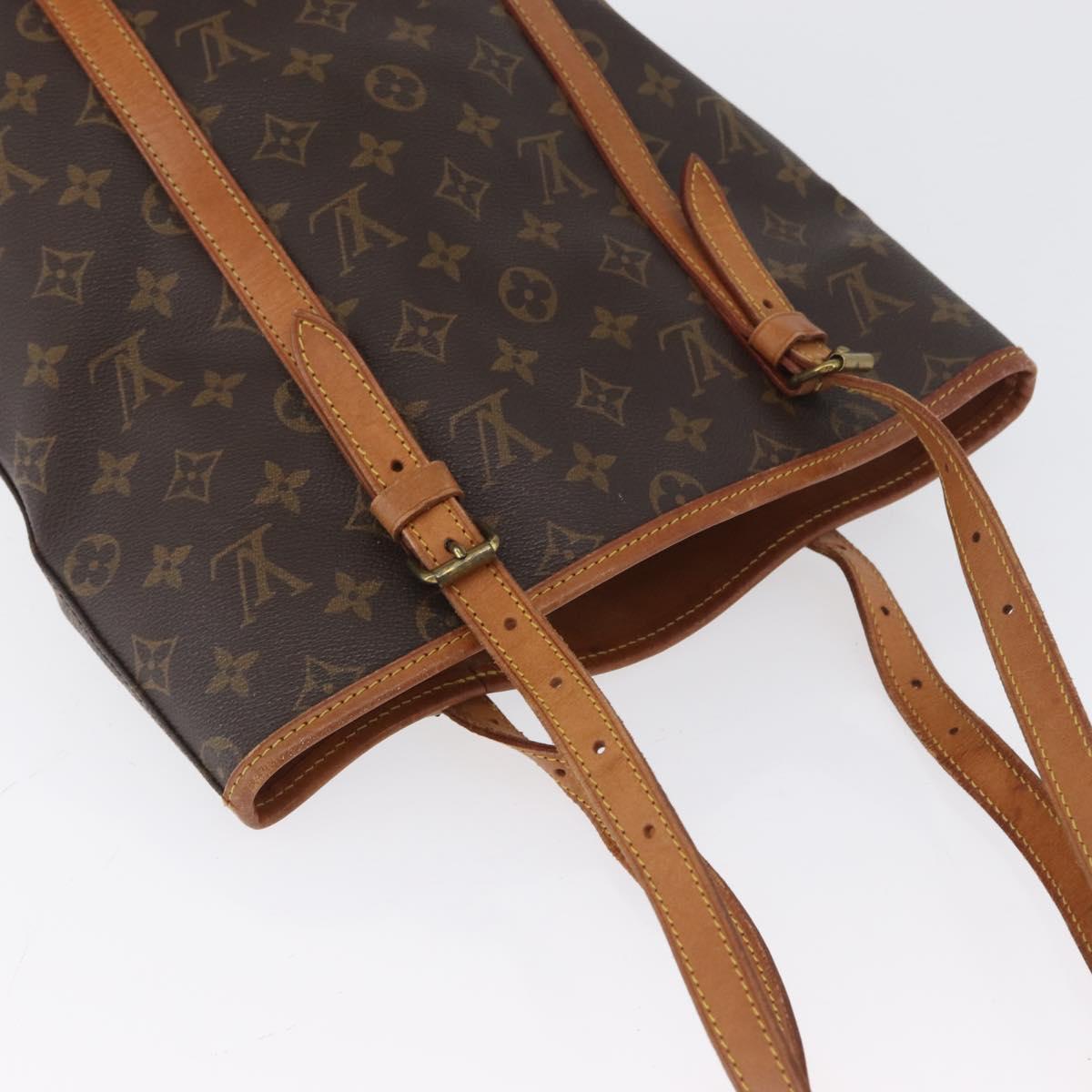 LOUIS VUITTON Monogram Bucket GM Shoulder Bag M42236 LV Auth BSZ084