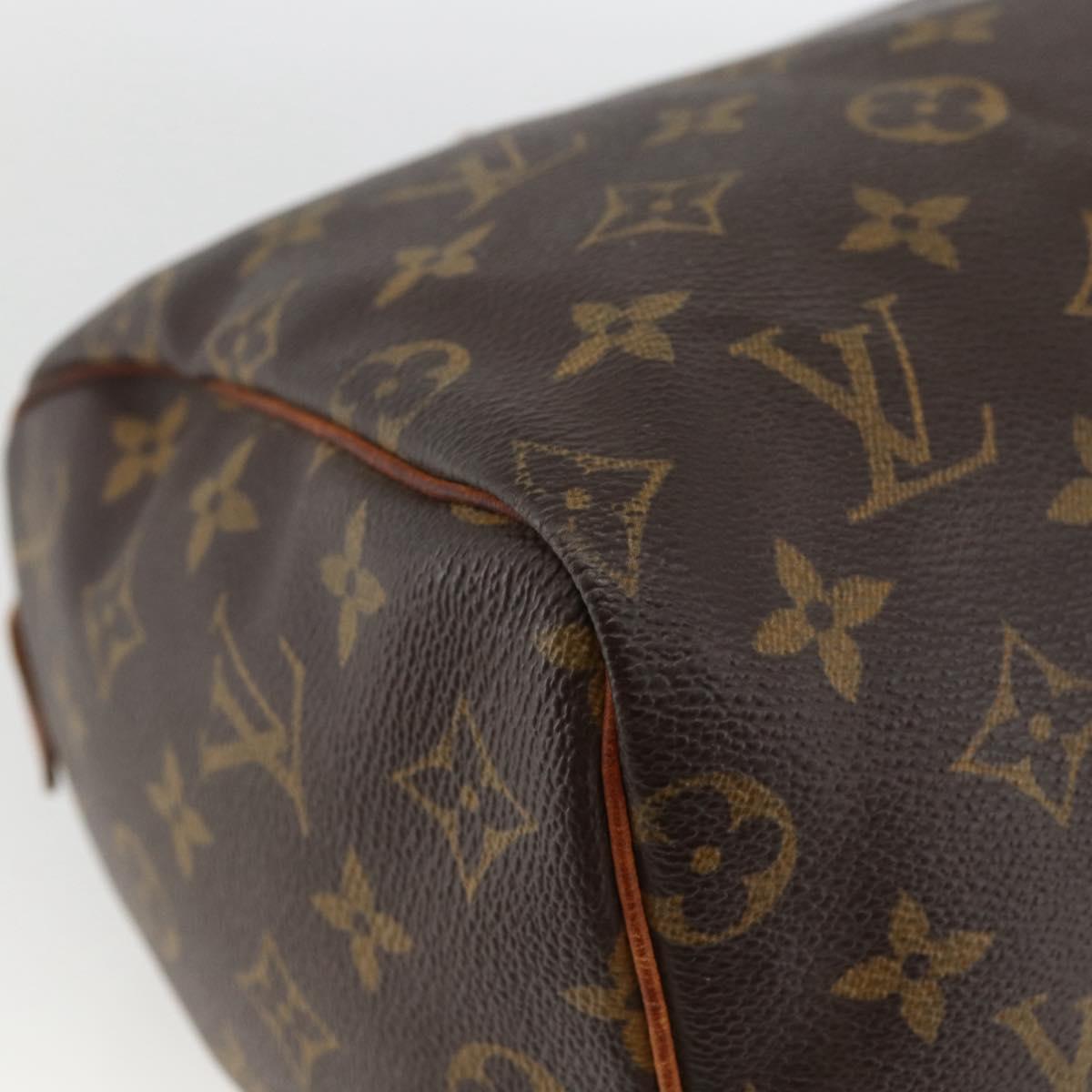 LOUIS VUITTON Monogram Speedy 25 Hand Bag M41528 LV Auth BSZ085