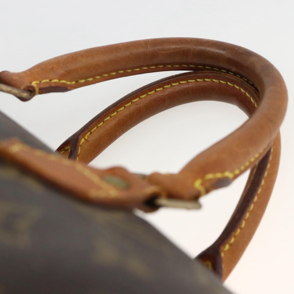 LOUIS VUITTON Monogram Speedy 25 Hand Bag M41528 LV Auth BSZ085