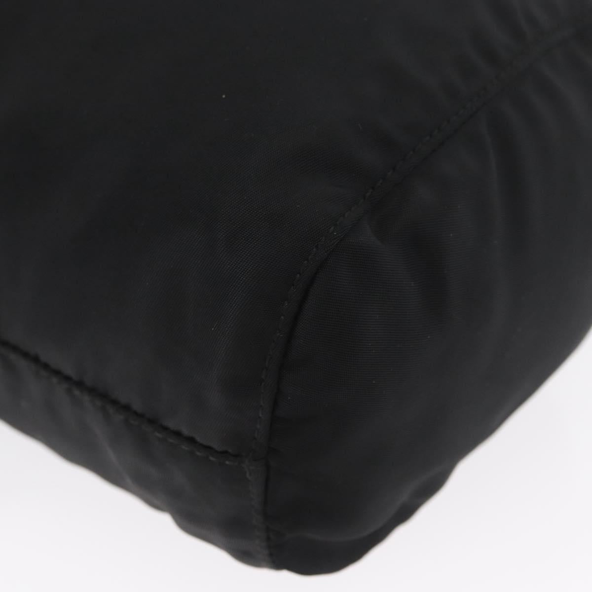 PRADA Drawstring Pouch Nylon Black Auth BSZ108