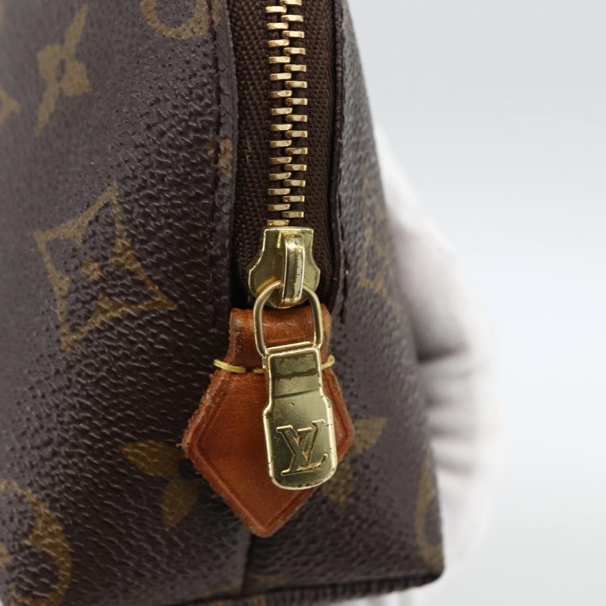 LOUIS VUITTON Monogram Pochette Cosmetic PM Pouch M43998 LV Auth BSZ109