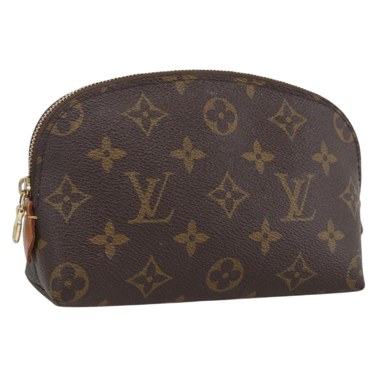 LOUIS VUITTON Monogram Pochette Cosmetic PM Pouch M43998 LV Auth BSZ109