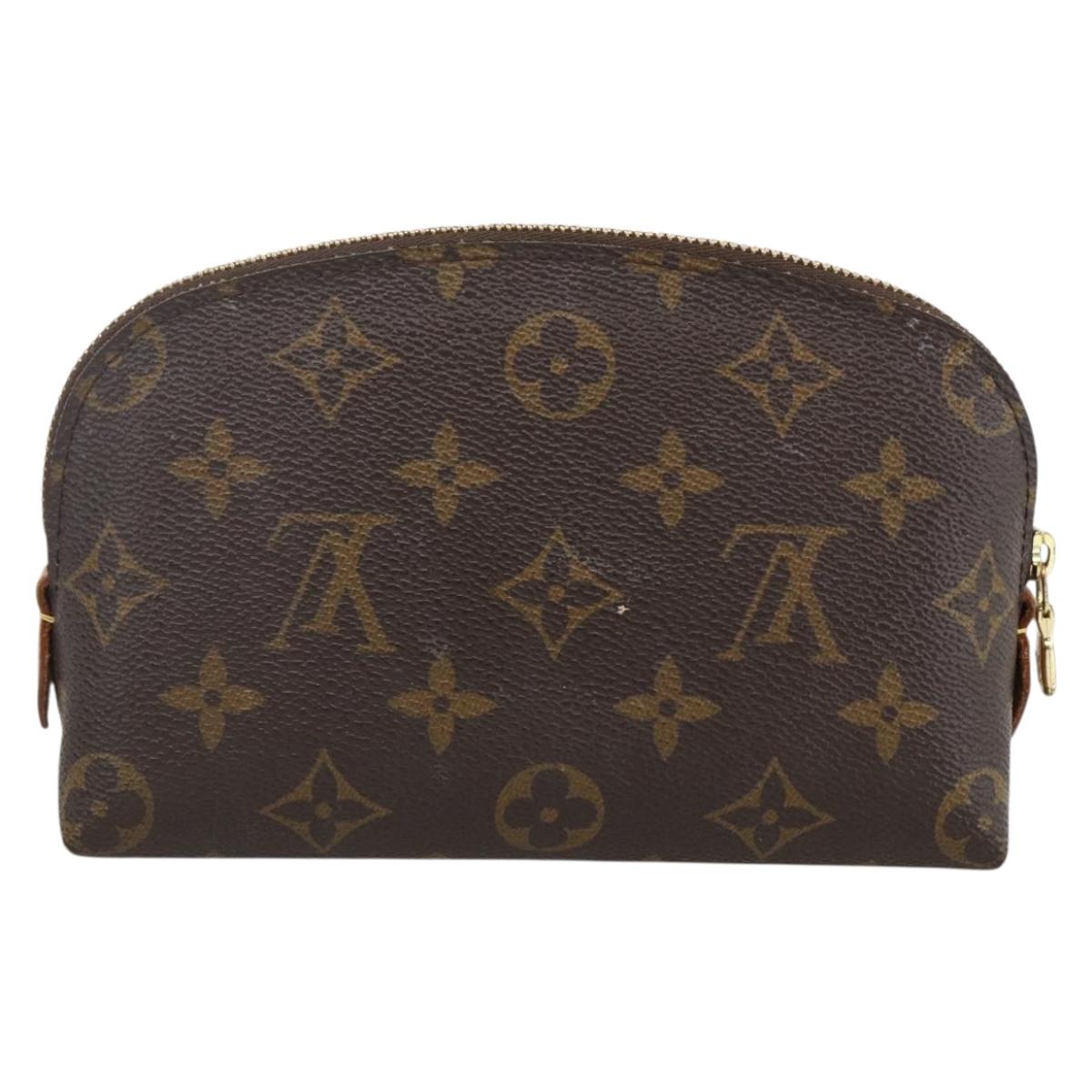 LOUIS VUITTON Monogram Pochette Cosmetic PM Pouch M43998 LV Auth BSZ109