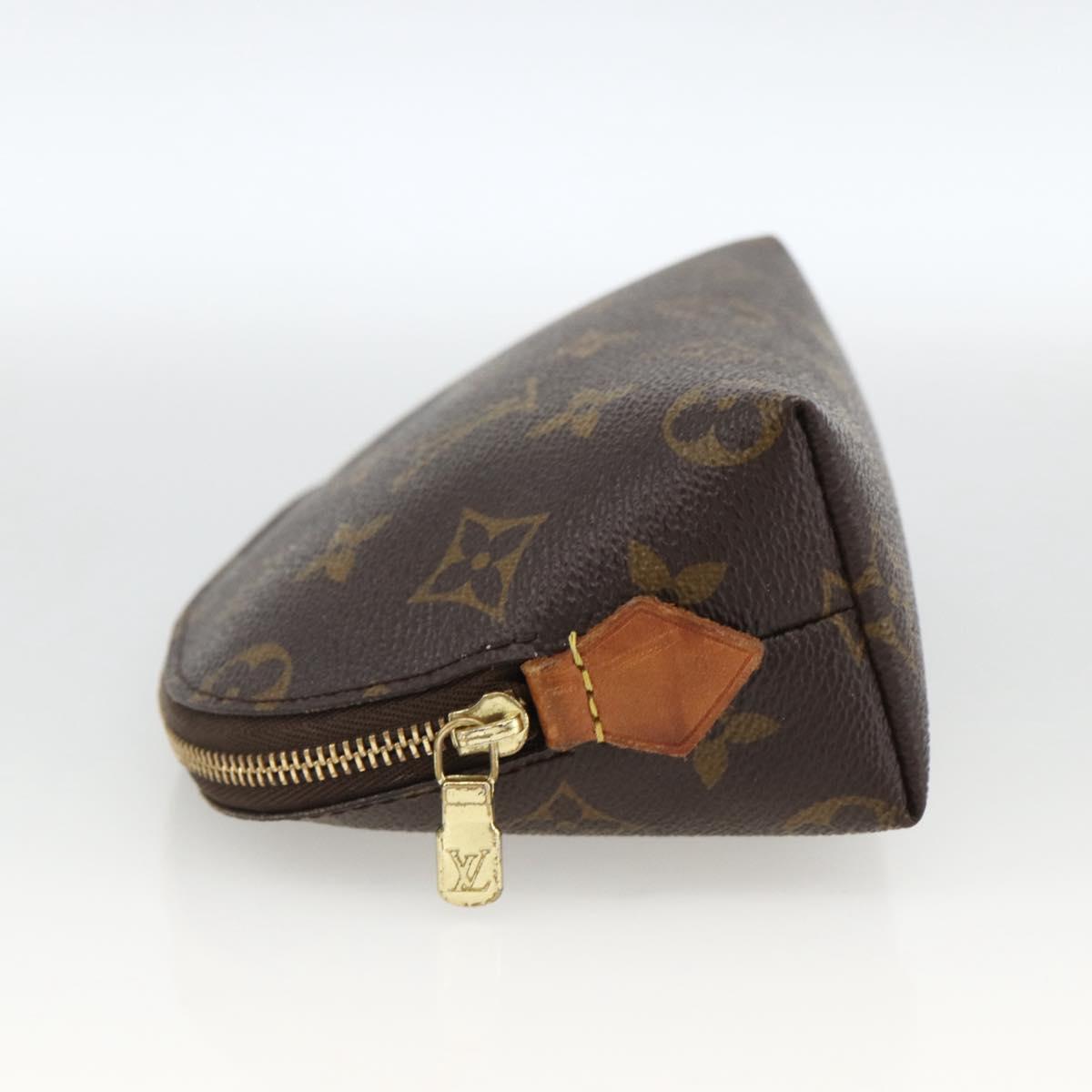 LOUIS VUITTON Monogram Pochette Cosmetic PM Pouch M43998 LV Auth BSZ109