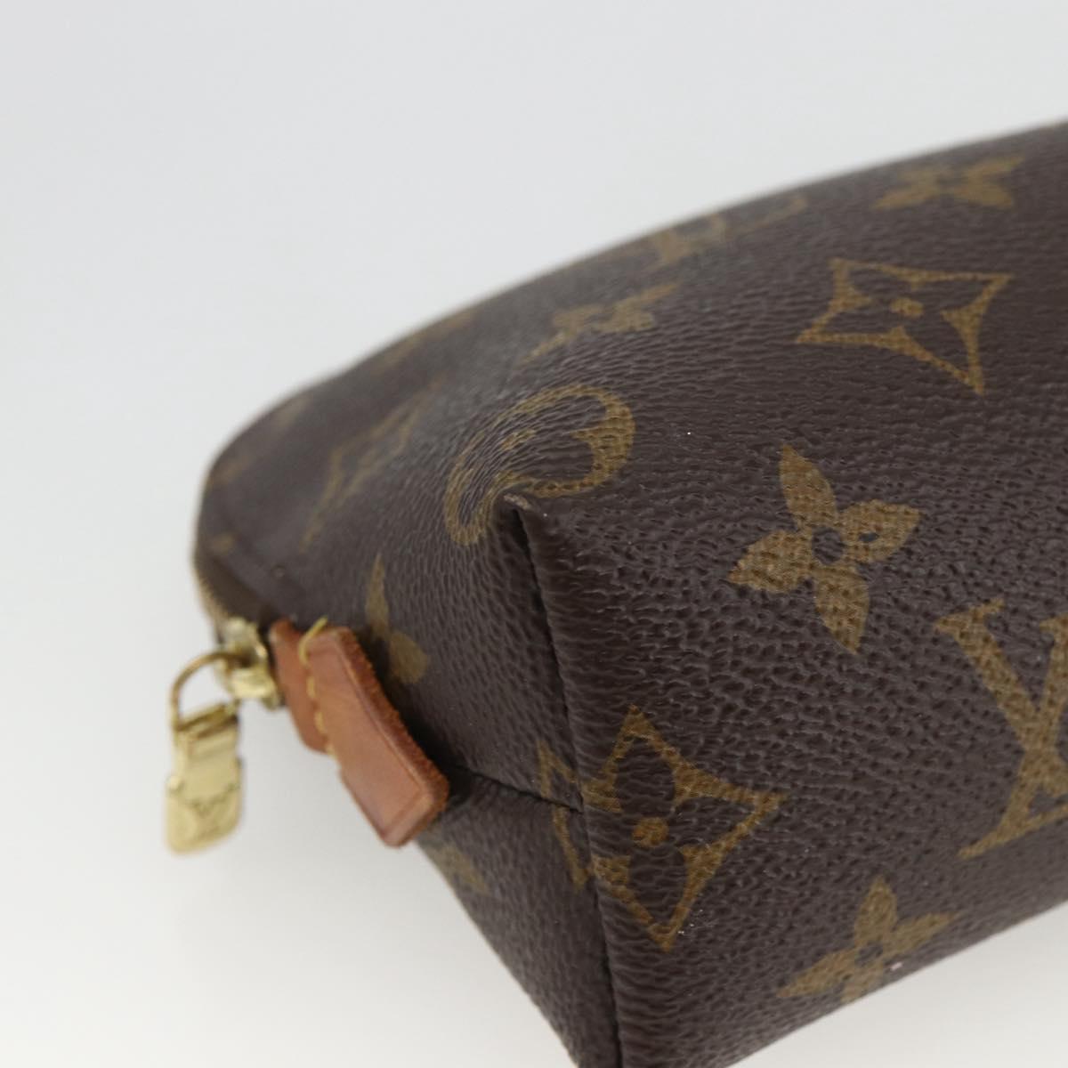 LOUIS VUITTON Monogram Pochette Cosmetic PM Pouch M43998 LV Auth BSZ109