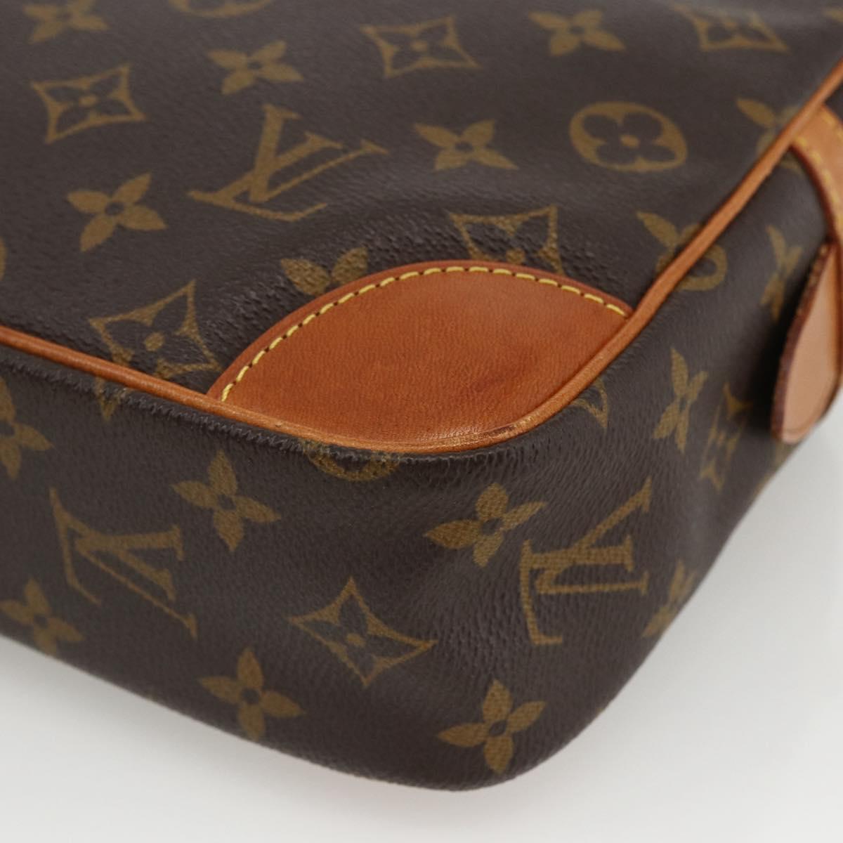LOUIS VUITTON Monogram Compiegne 28 Clutch Bag M51845 LV Auth BSZ110A