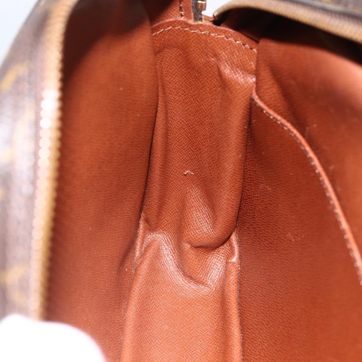 LOUIS VUITTON Monogram Compiegne 28 Clutch Bag M51845 LV Auth BSZ110A