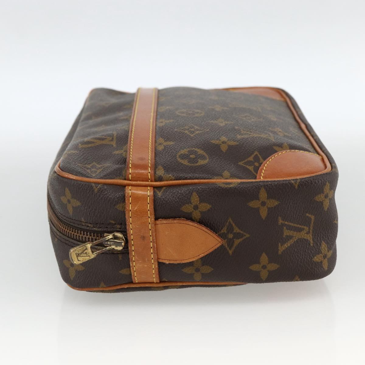LOUIS VUITTON Monogram Compiegne 28 Clutch Bag M51845 LV Auth BSZ110A