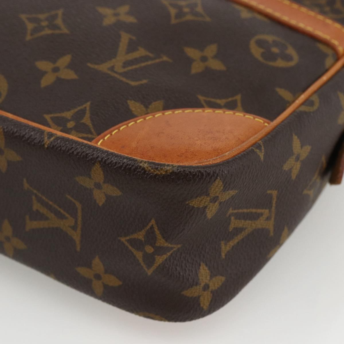 LOUIS VUITTON Monogram Compiegne 28 Clutch Bag M51845 LV Auth BSZ110A