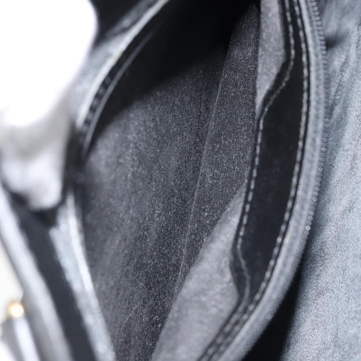 LOUIS VUITTON Epi Sac Plat Hand Bag Black M59082 LV Auth BSZ115